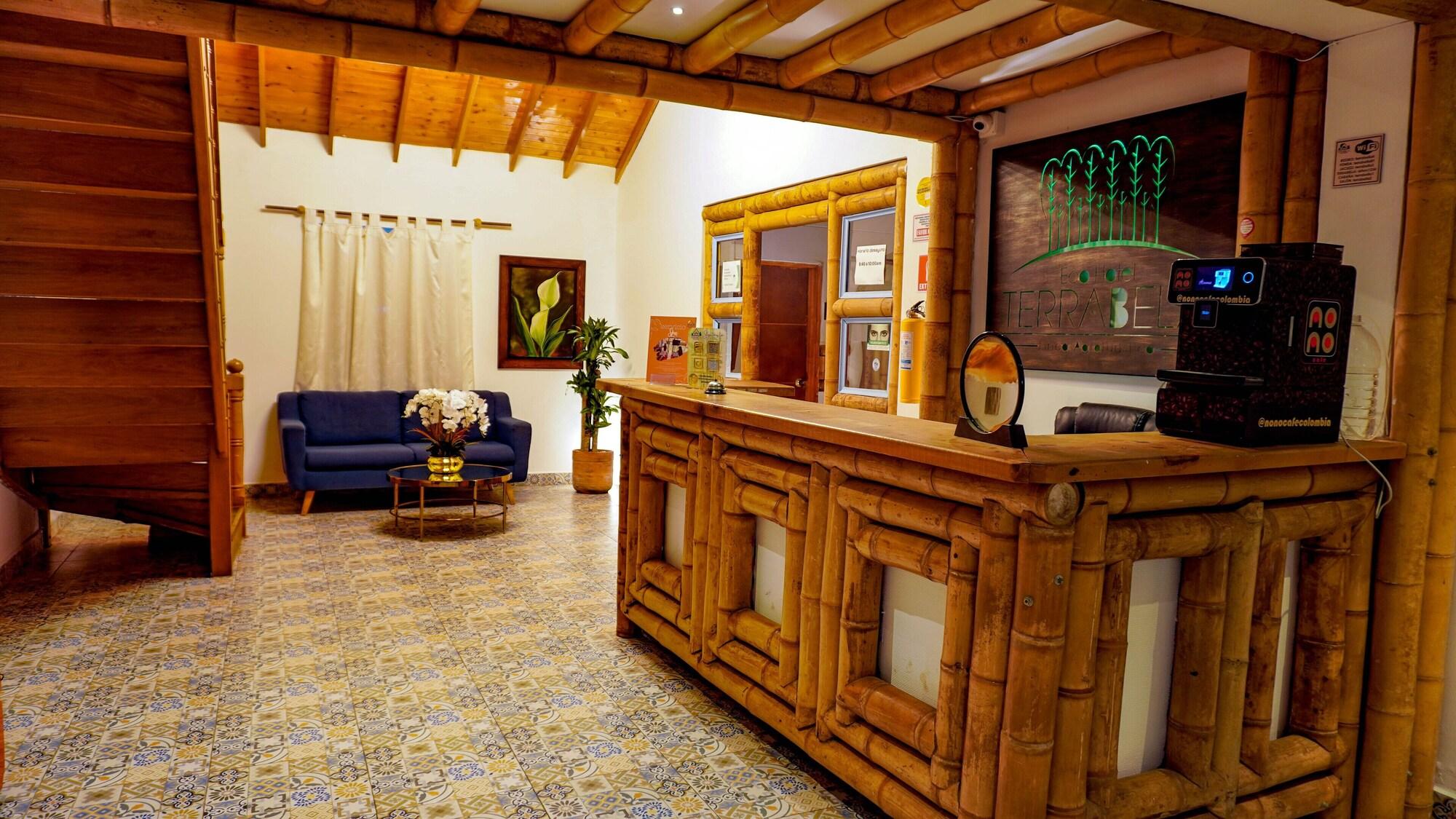 Vista Lobby Eco Hotel Terrabella