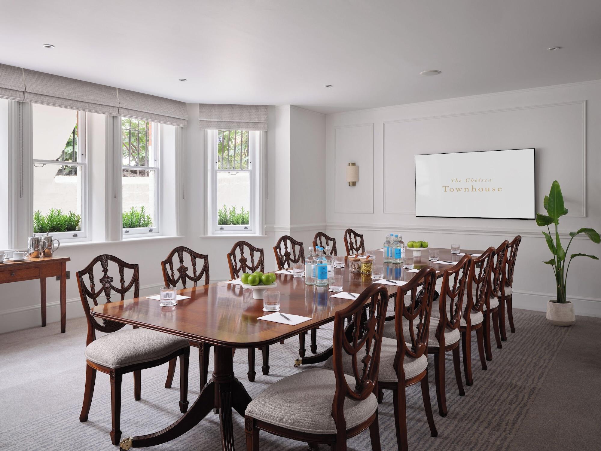 Sala de Reuniones The Chelsea Townhouse by Iconic Luxury Hotels