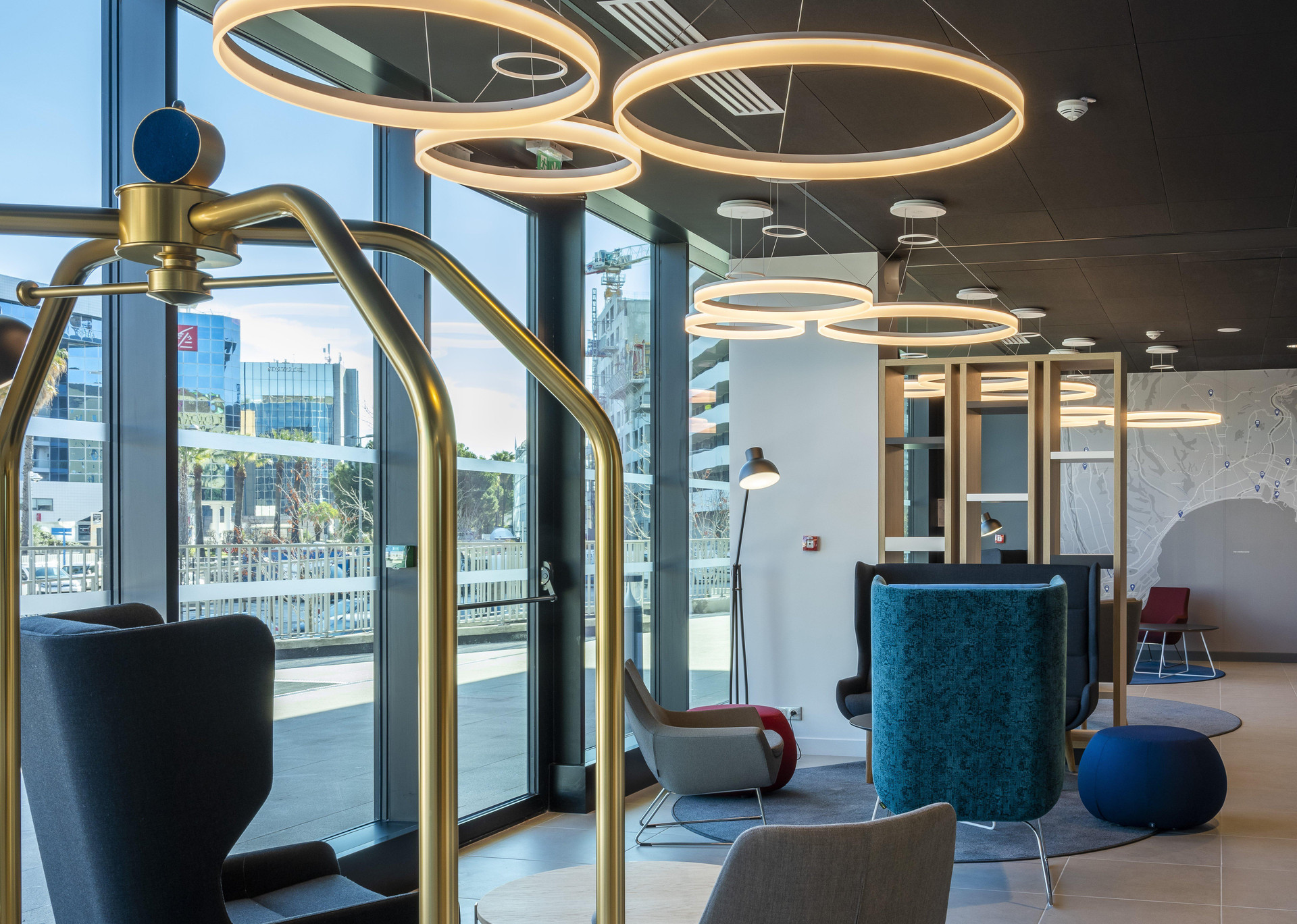 Vista Lobby Holiday Inn Express Nice Grand Arenas by IHG