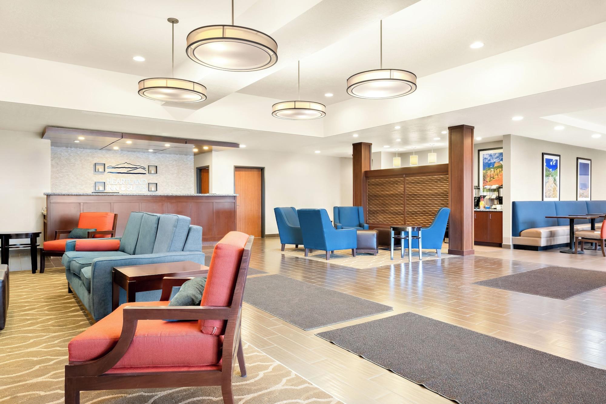 Vista Lobby Heartland Inn and Suites