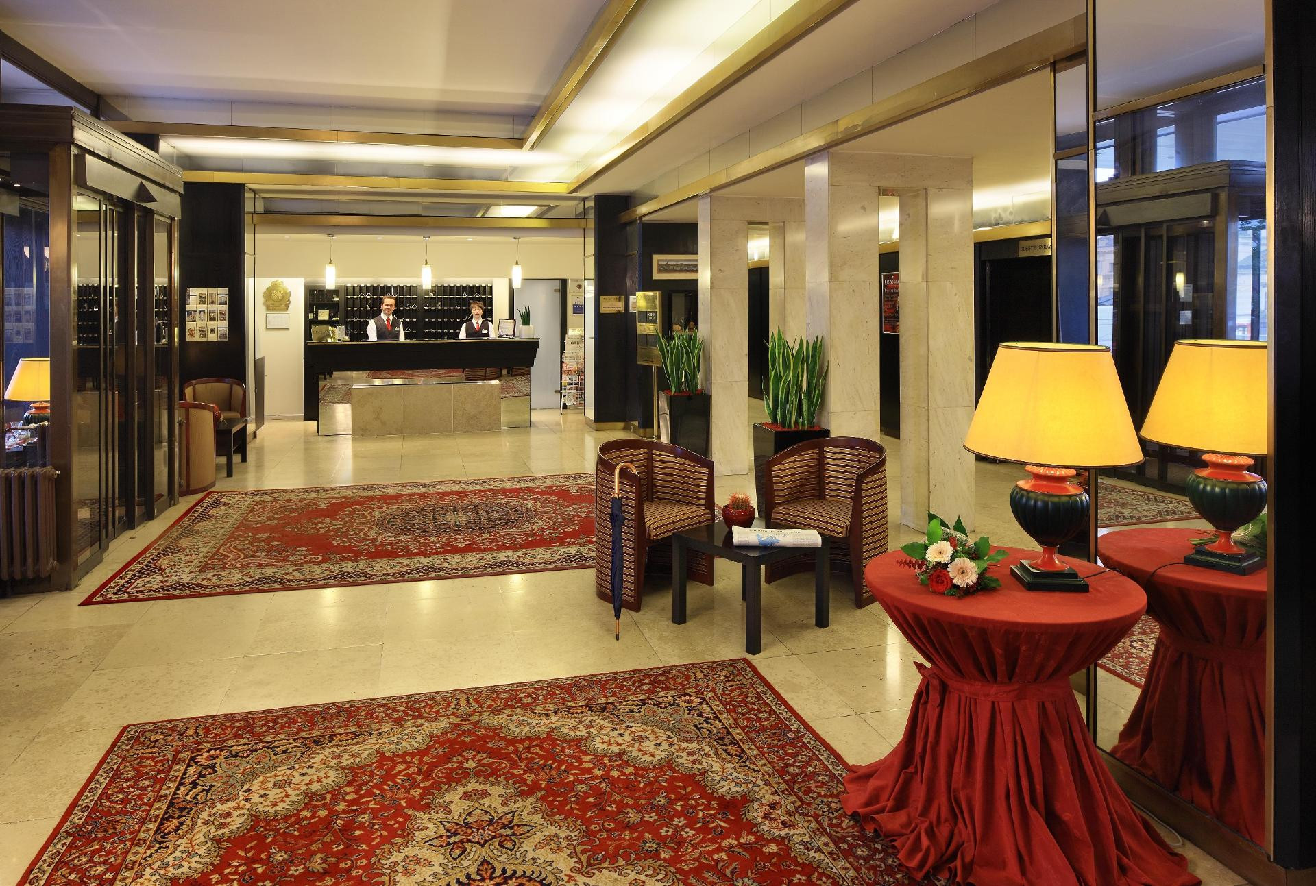 Vista Lobby Grandhotel Brno