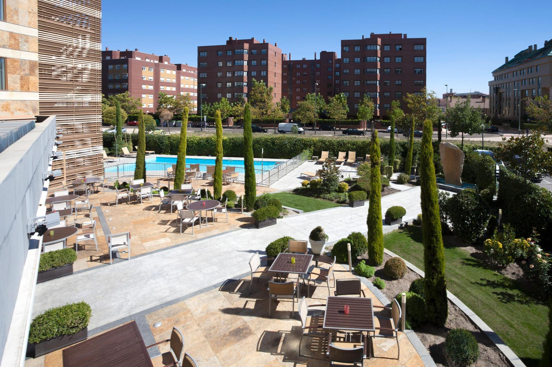 Vista Exterior Sercotel Valladolid