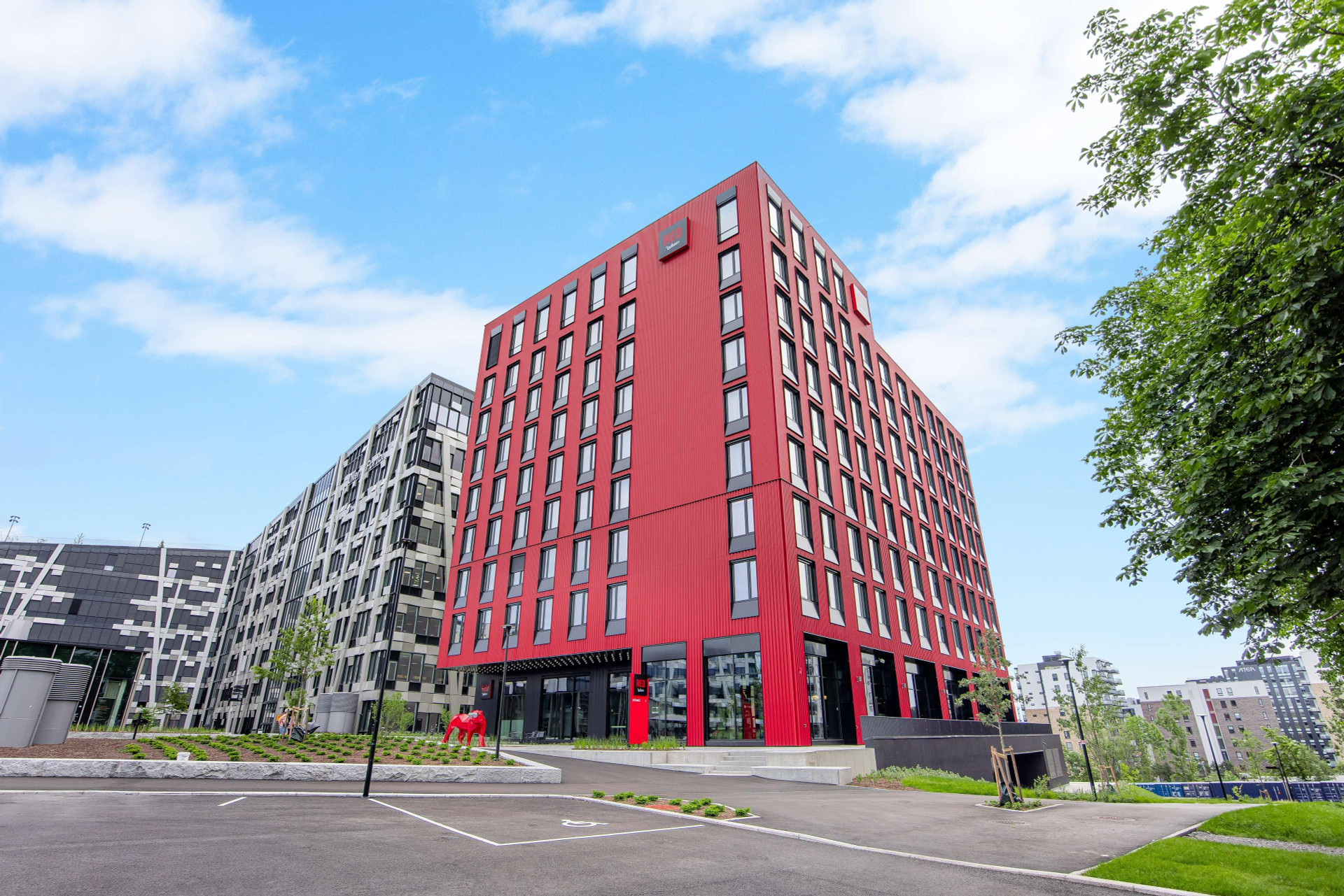 Vista Exterior Radisson RED Oslo Økern