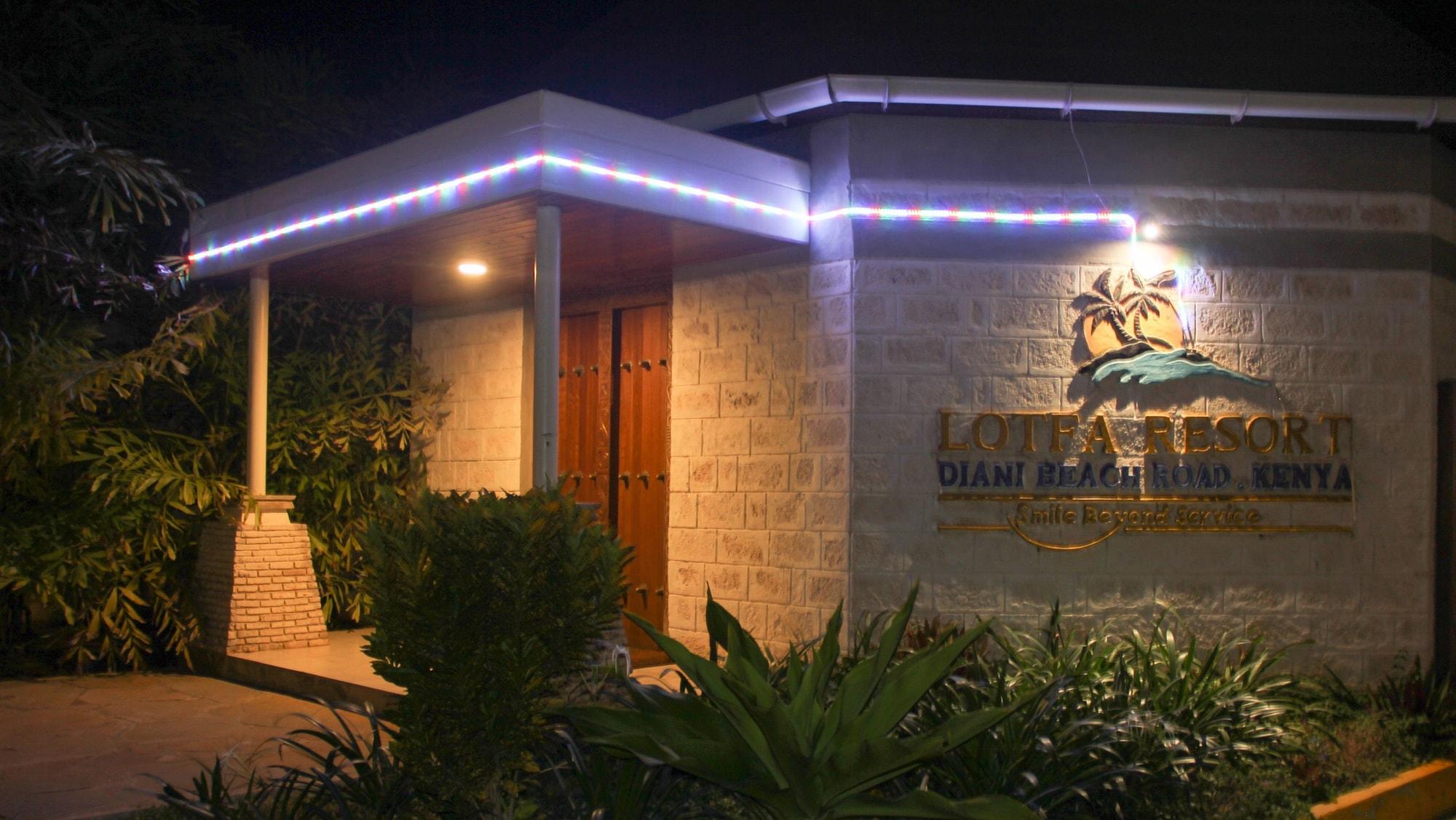 Vista Exterior Lotfa Resort Diani
