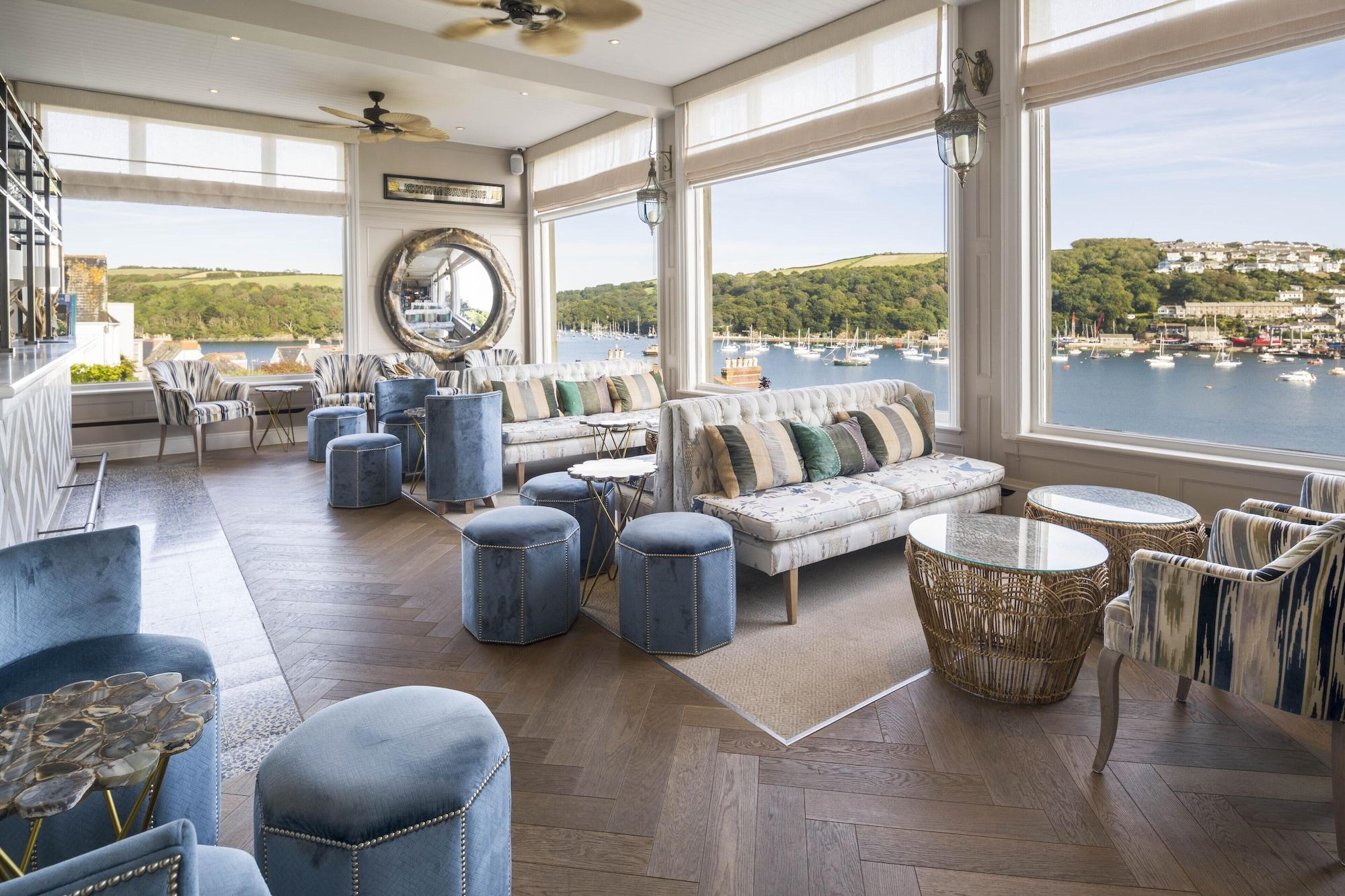 Bar/Salón Harbour Hotel Fowey