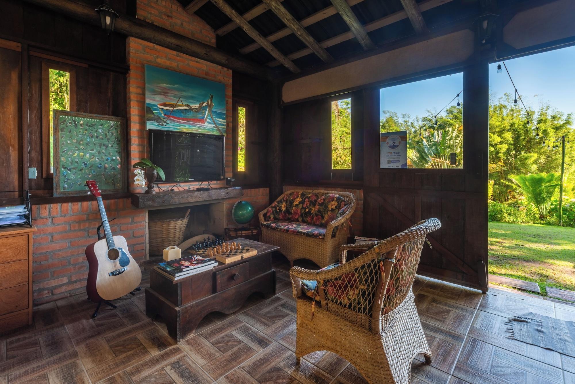 Vista Lobby Coração da Terra Praia do Rosa