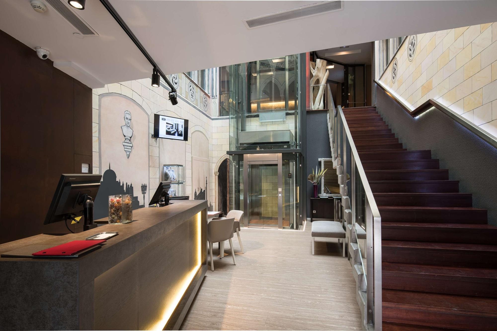 Vista Lobby Catalonia Catedral Hotel