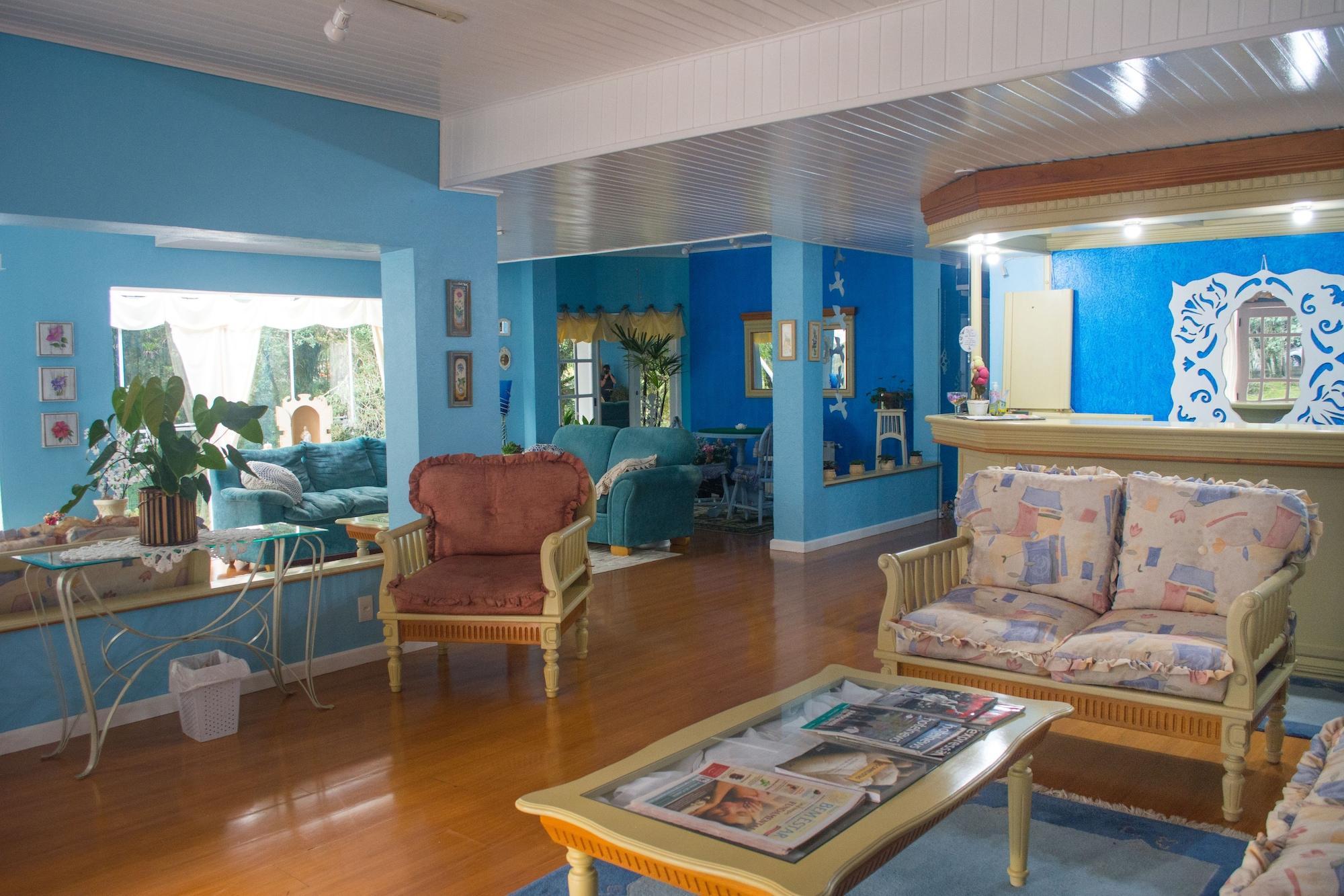 Vista Lobby Pousada Jardim Azul