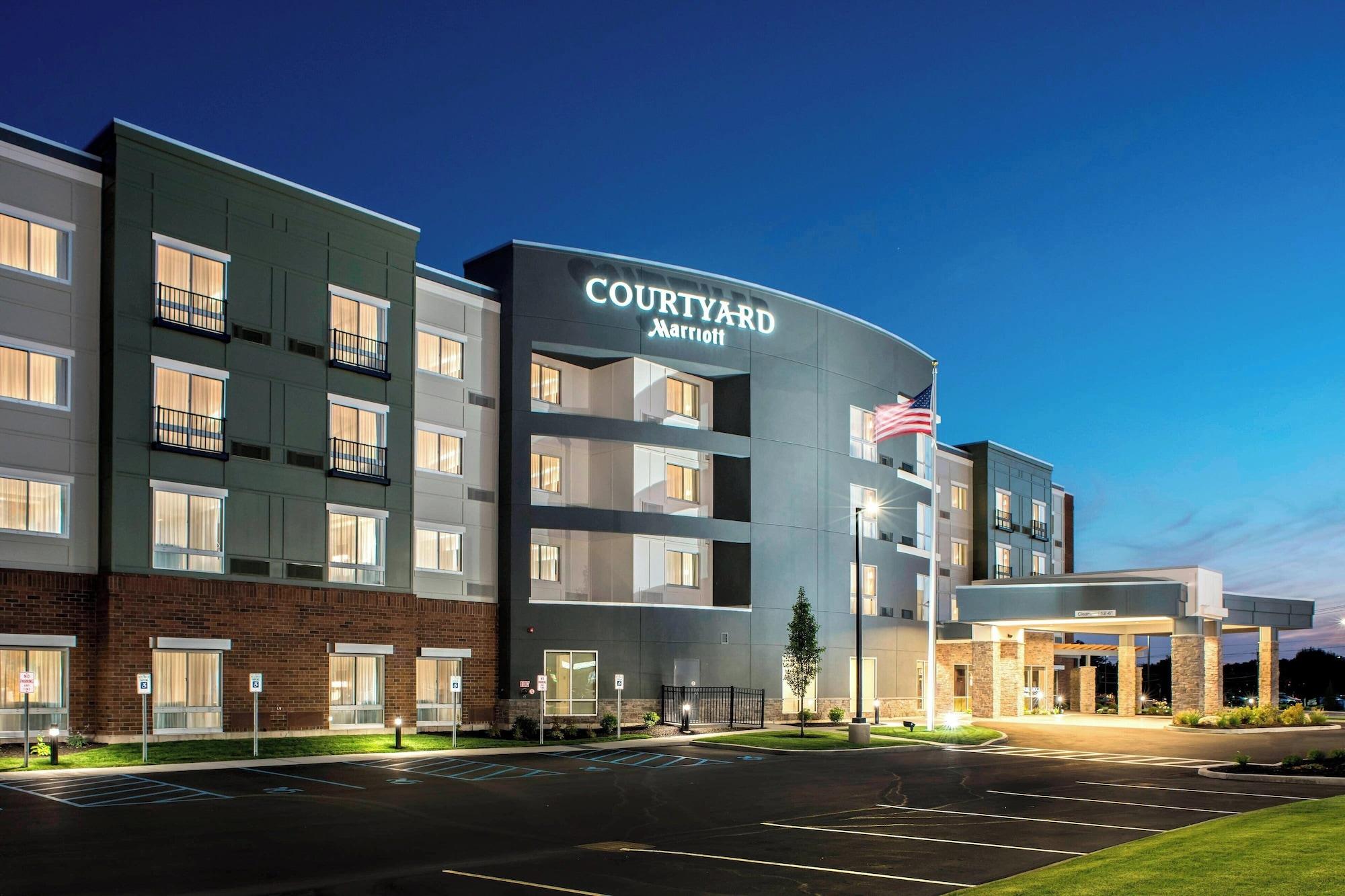 Vista Exterior Courtyard by Marriott Albany Clifton Park