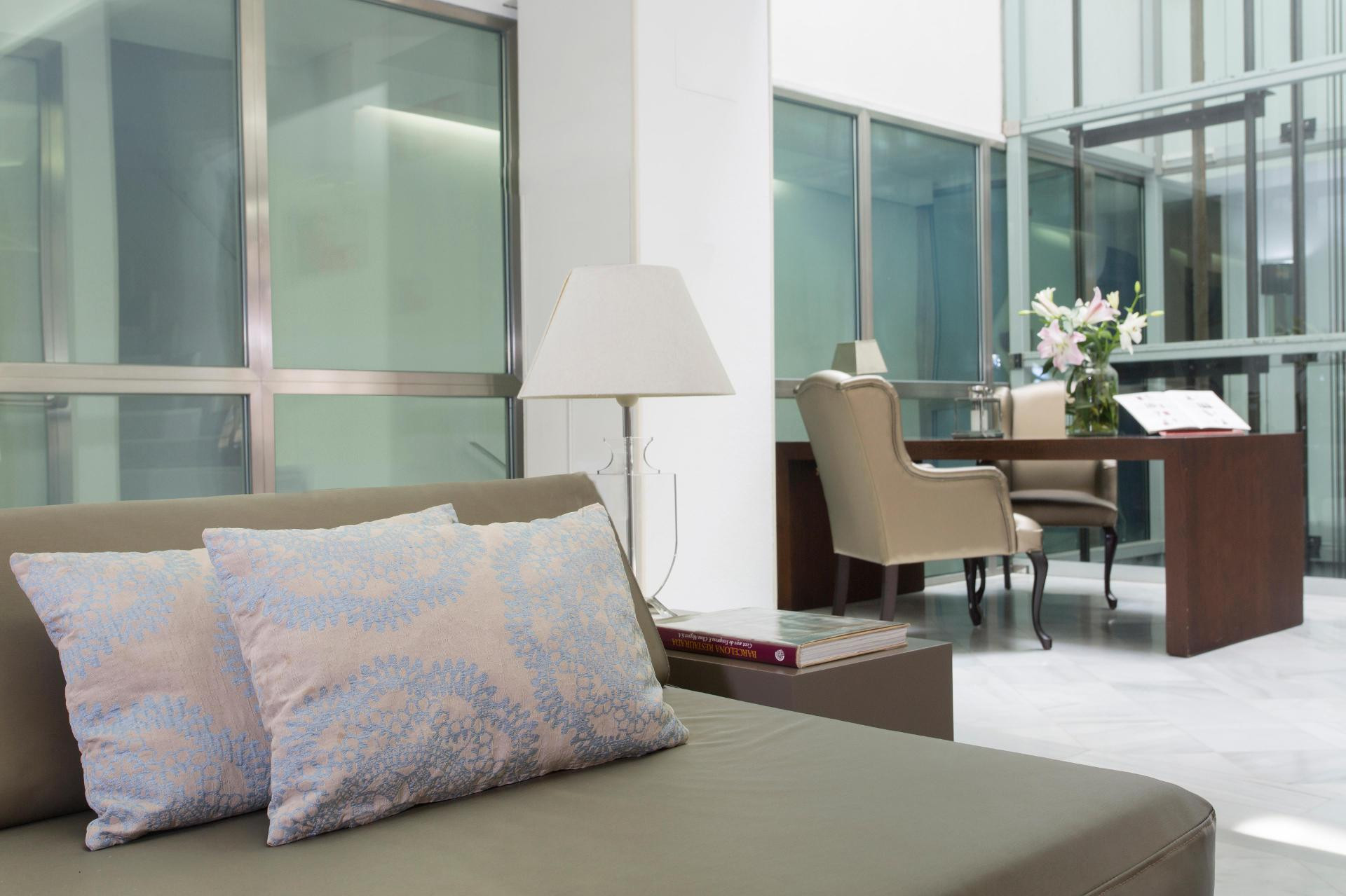 Vista Lobby Hotel Ramblas Internacional