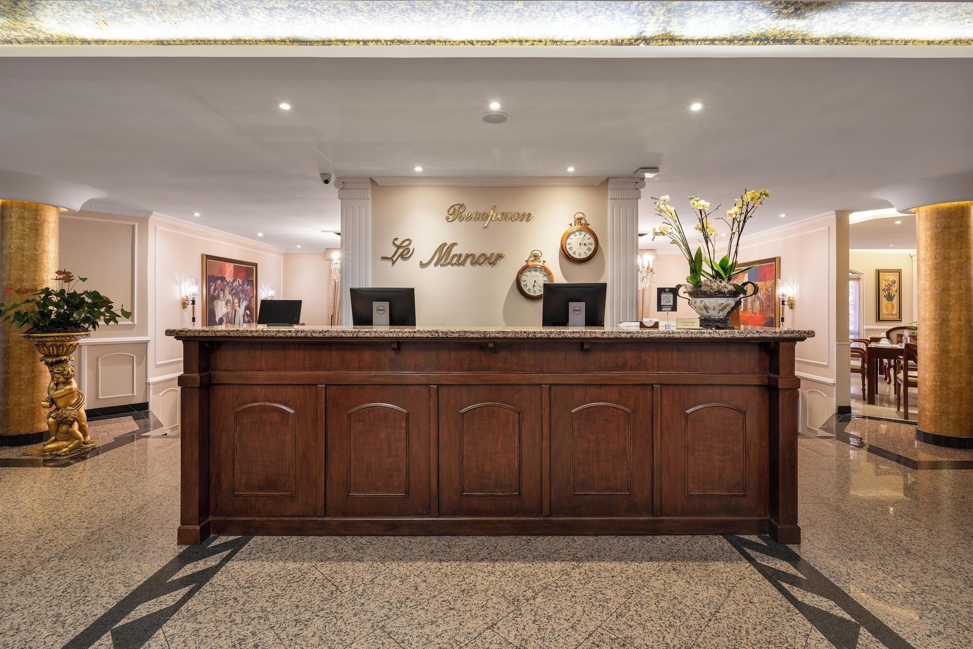 Vista Lobby Hotel Le Manoir Bogota