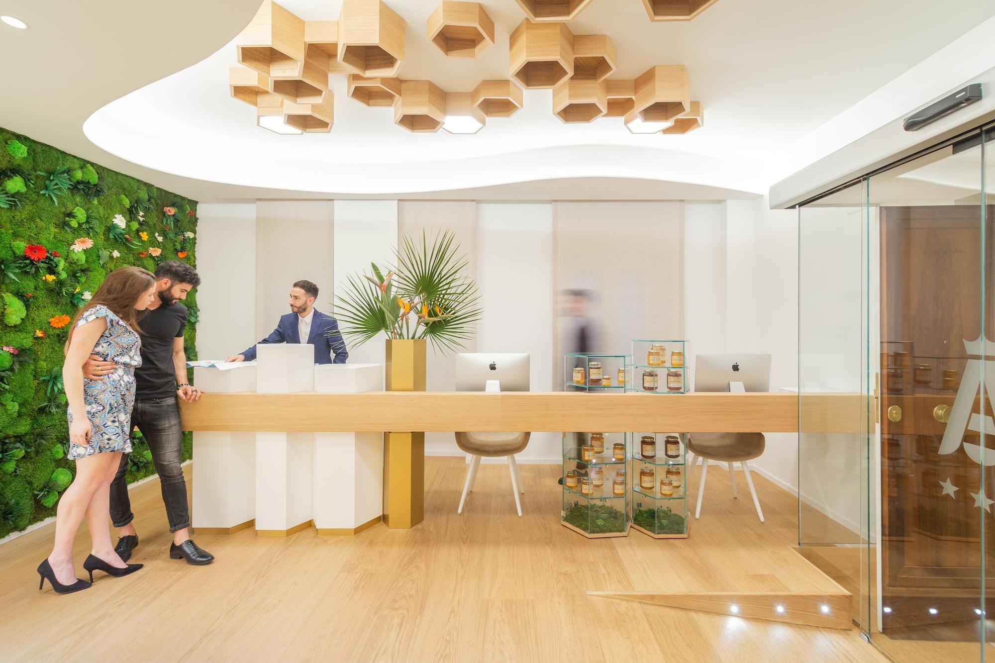 Vista Lobby Hotel Aristeo