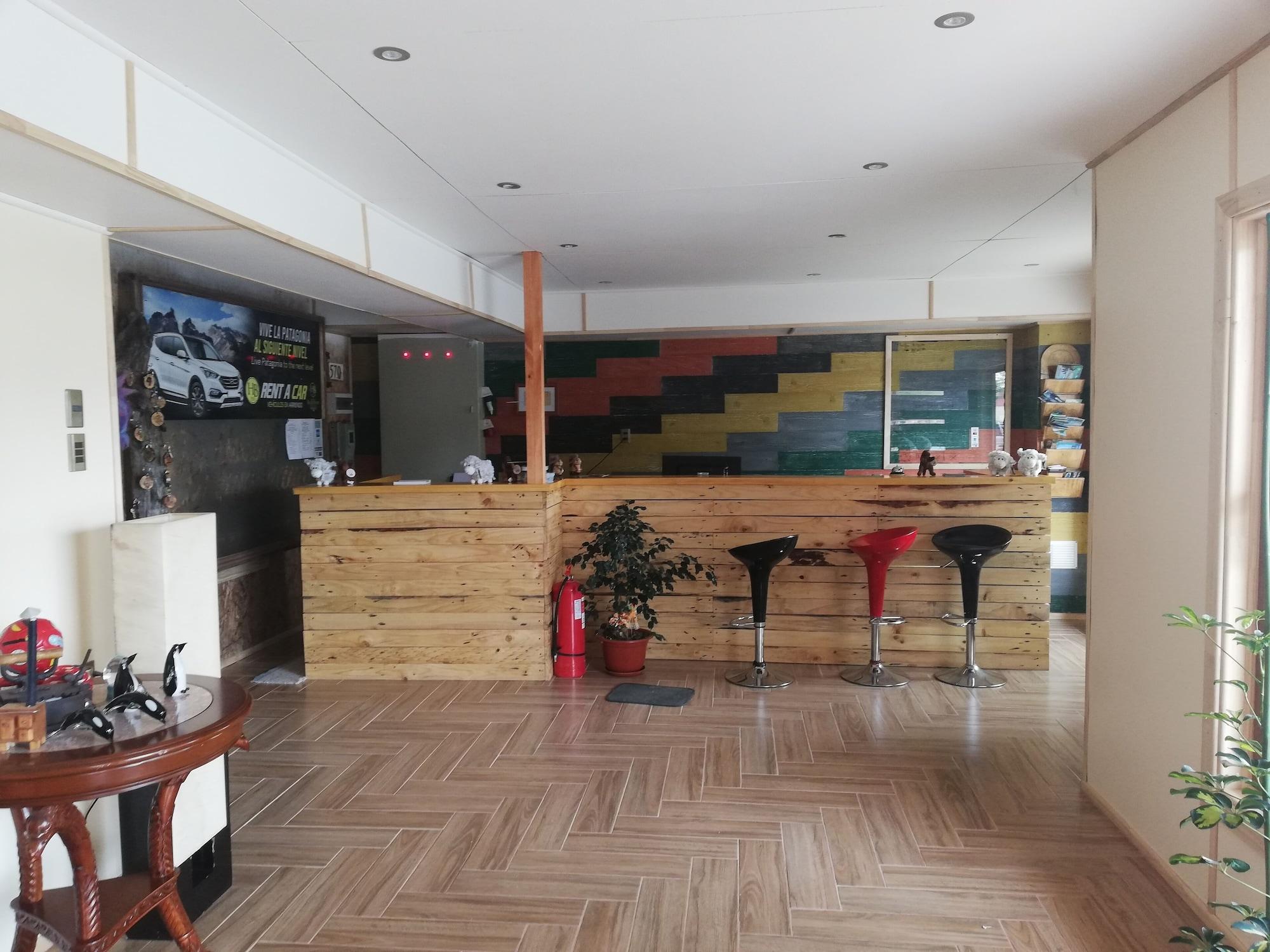 Vista Lobby Hostal Baquedano