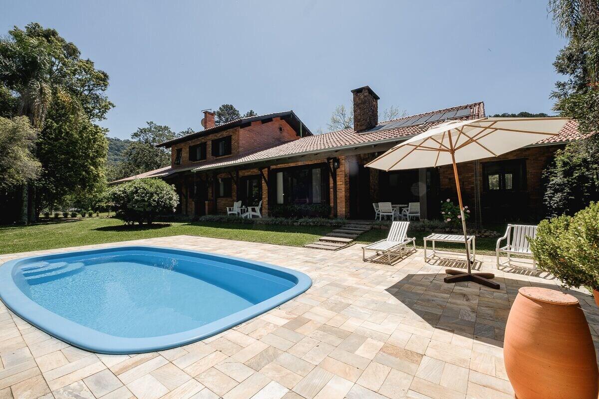 Vista Piscina Malbec Casa Hotel