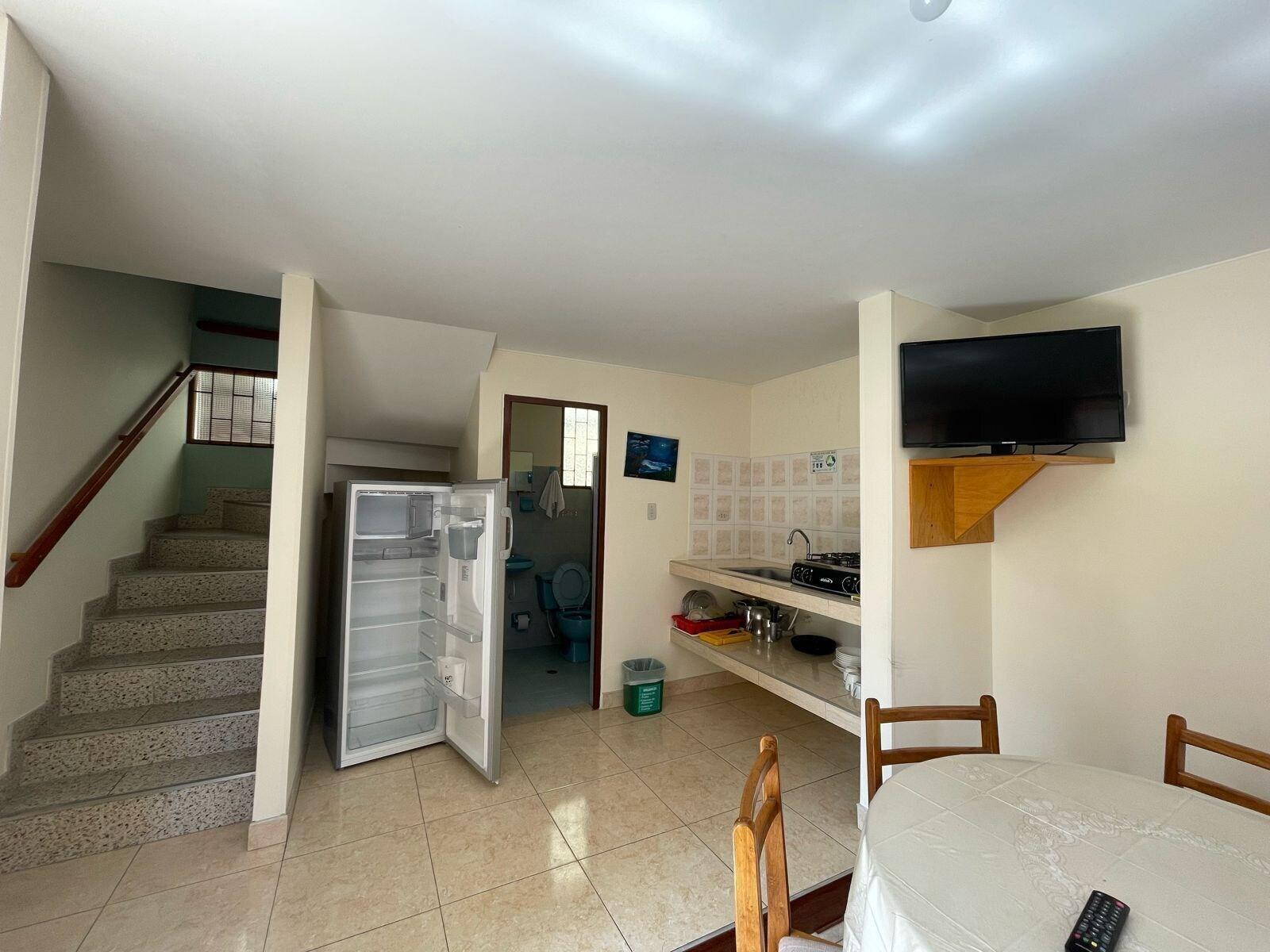 Equipamiento de Habitación Cabañas Bungalows Calandaima