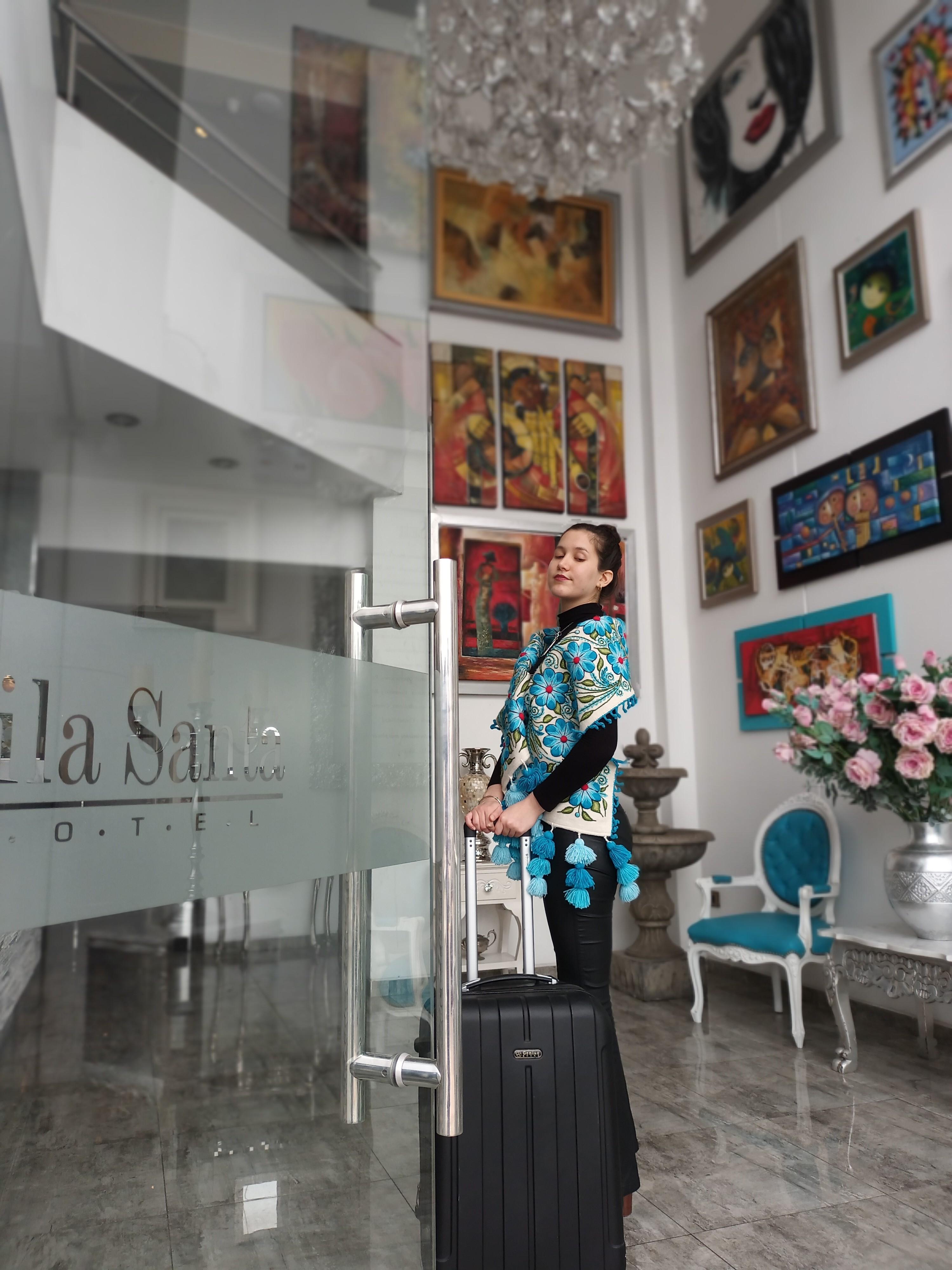 Vista Lobby Hotel Vila Santa