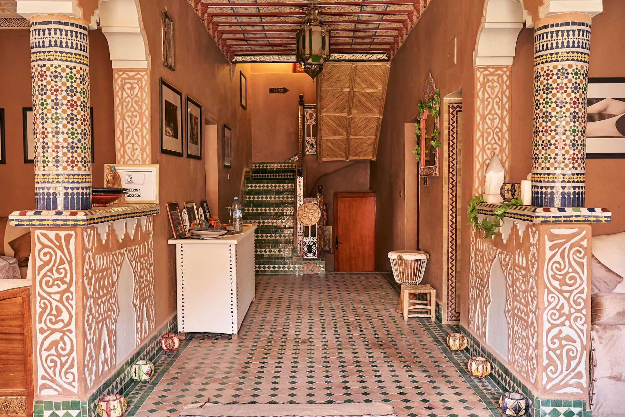 Vista Lobby Riad Ouarzazate