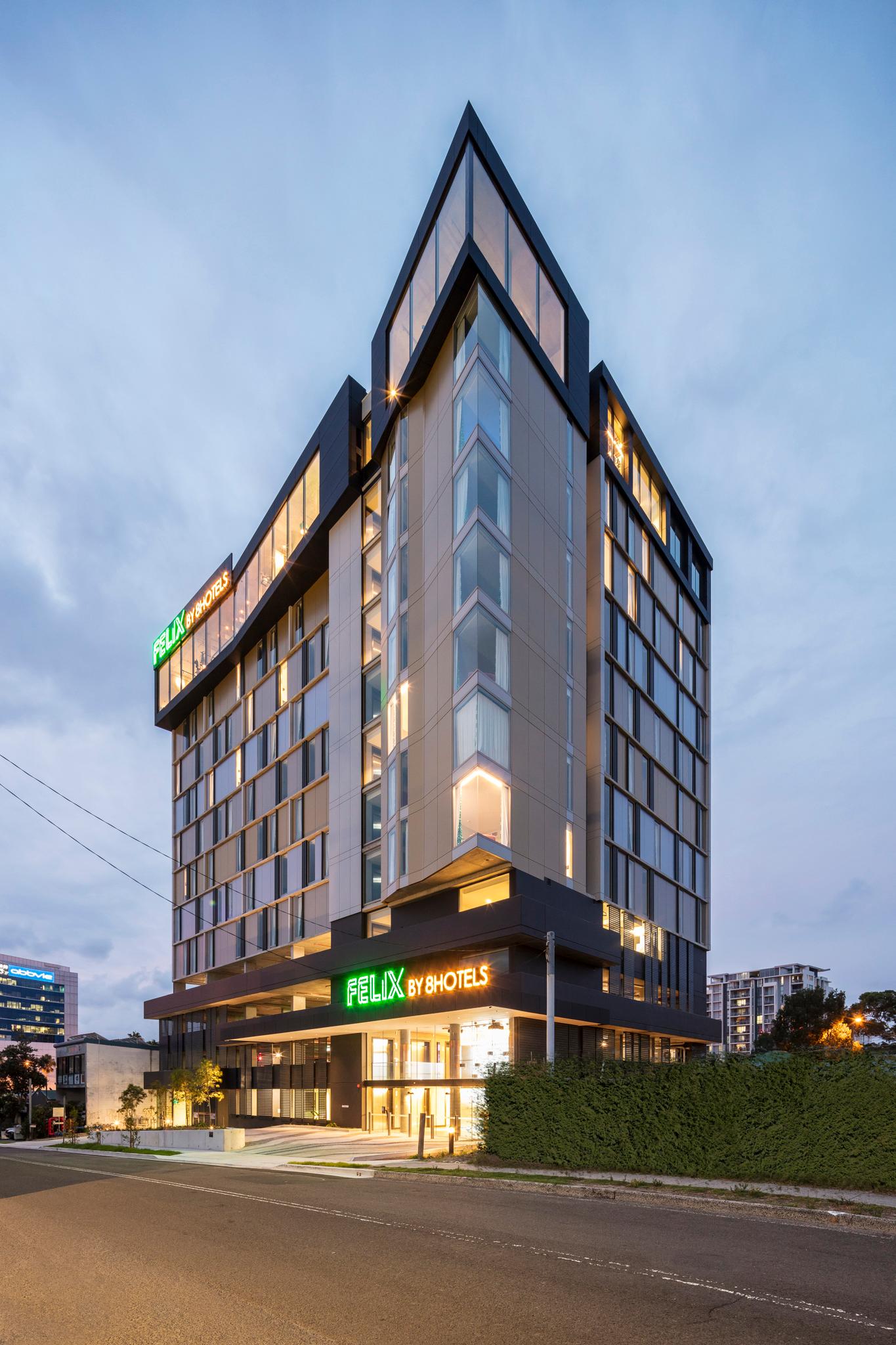 Vista Exterior Citadines Connect Sydney Airport