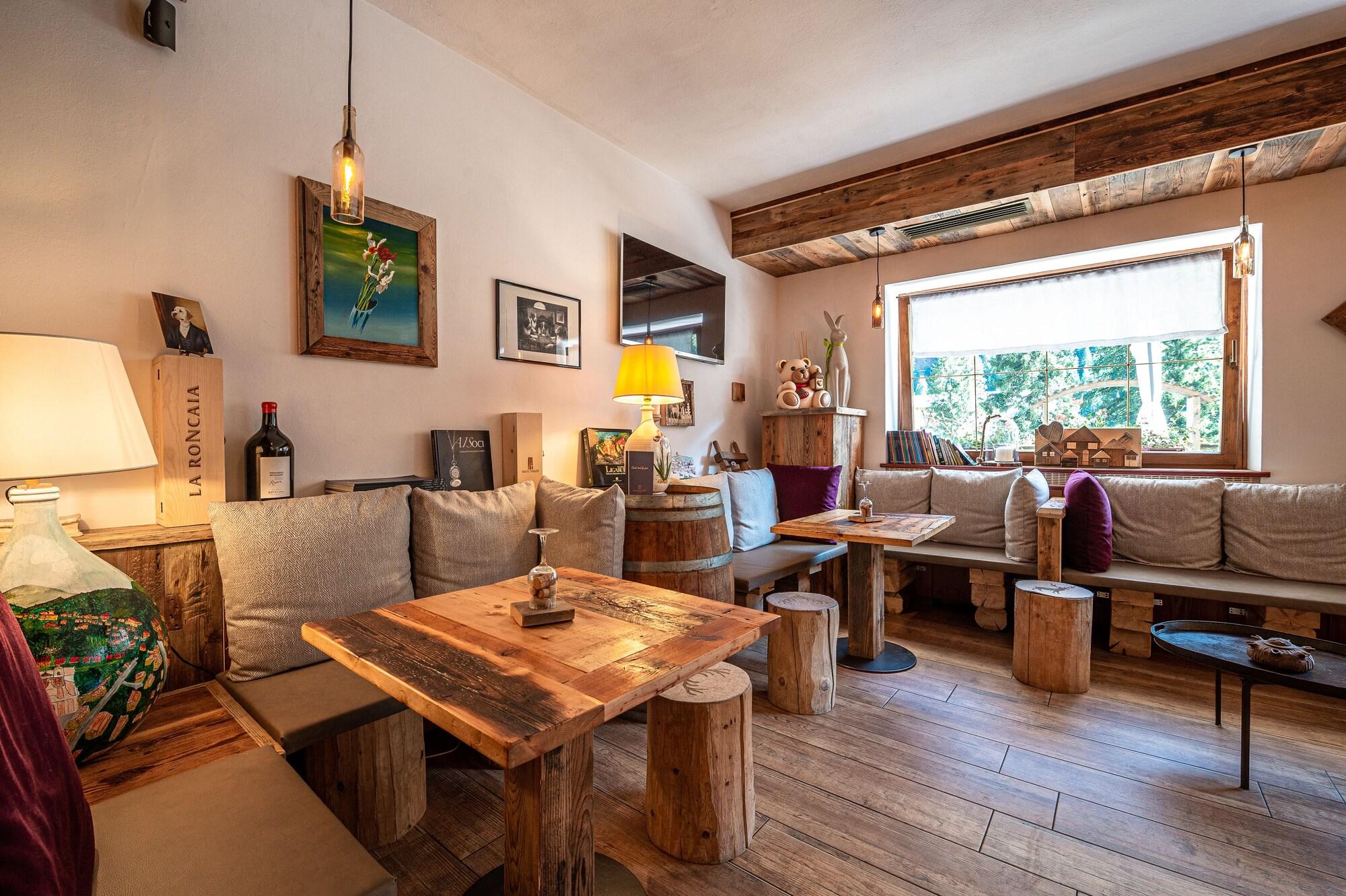 Vista Lobby Villa Ruggero Wine Hotel