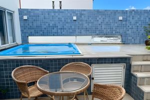 Alquiler Vacacional - Linda cobertura vista mar no Rio Vermelho