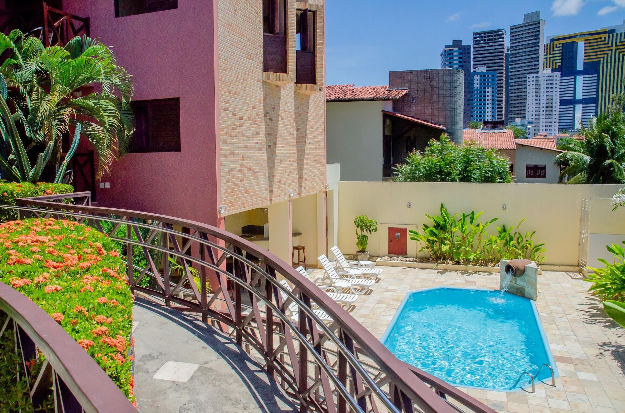 Vista Piscina Pousada Vale do Sul