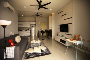 Alquiler Vacacional - 1 bedroom luxury condo. 1 to 7 guests, 3 beds, 1 sofa bed, 1 bathroom, living