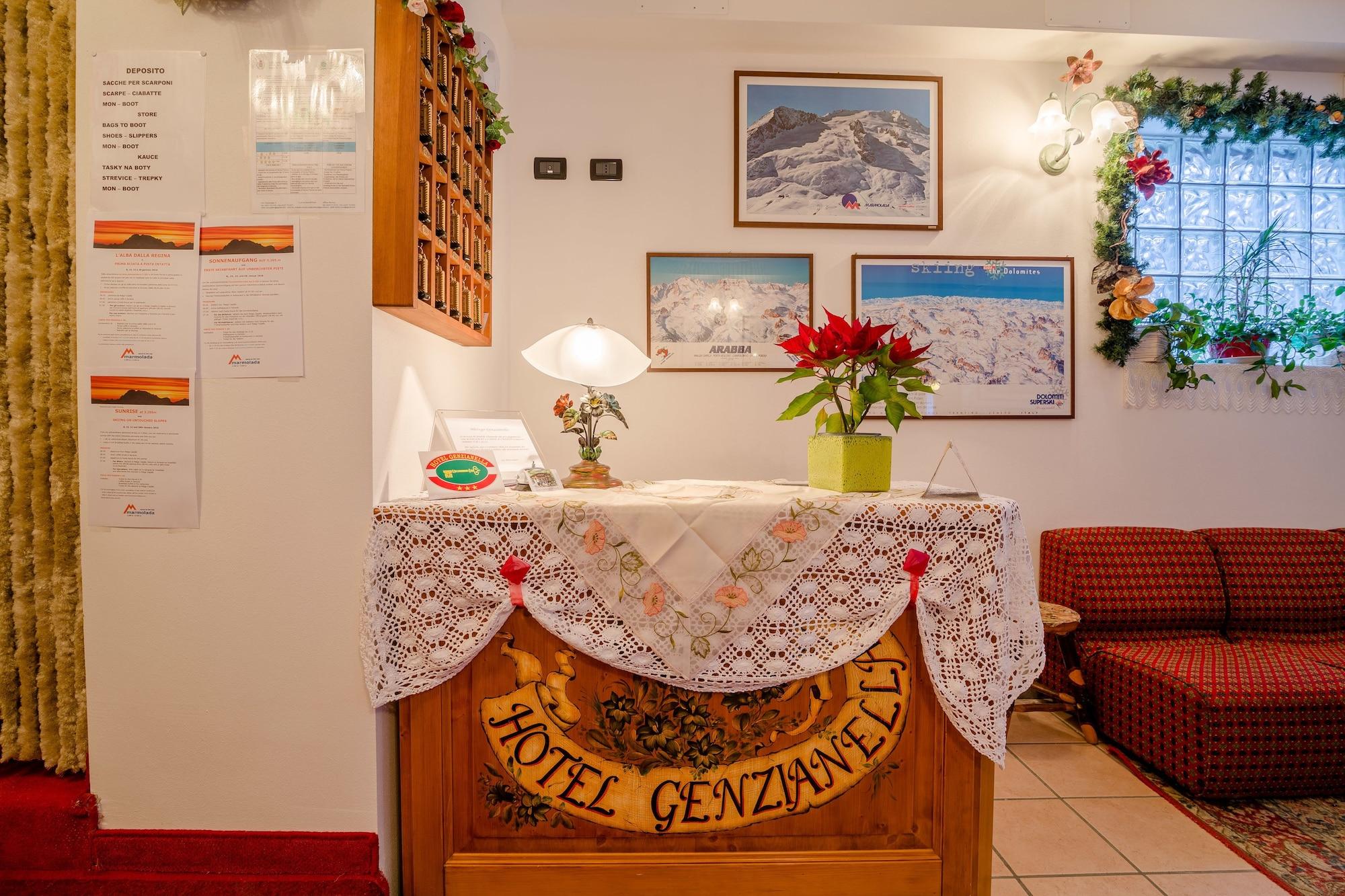Vista Lobby Albergo Genzianella