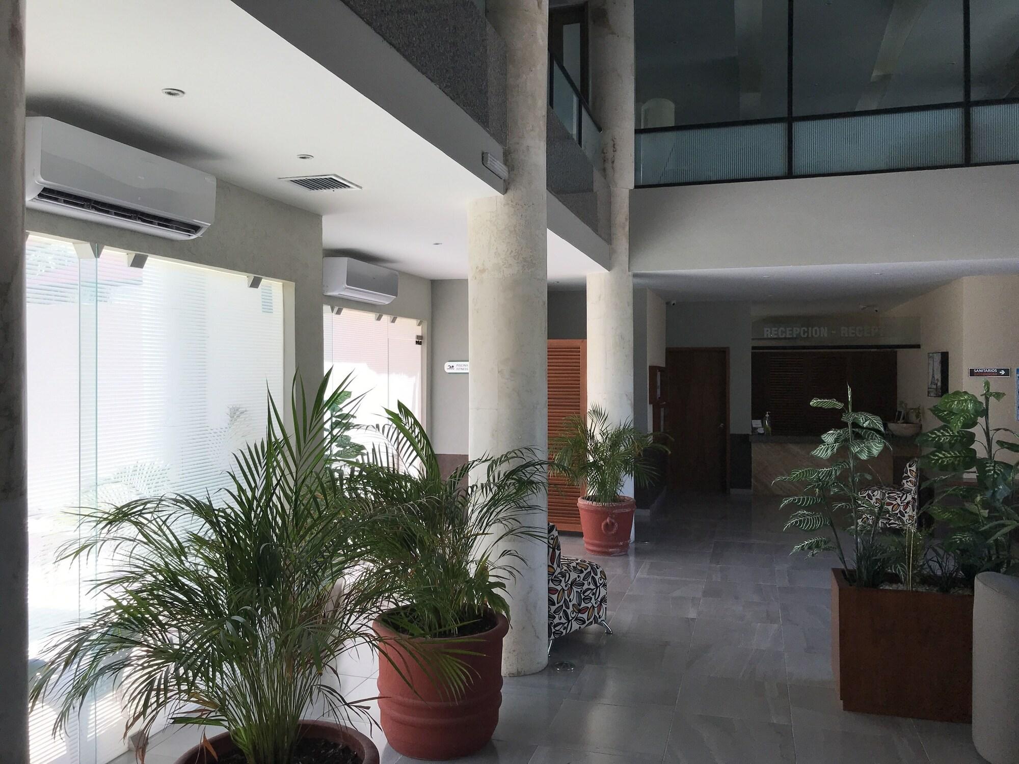 Vista Lobby Hotel Boutique La Toja Campeche