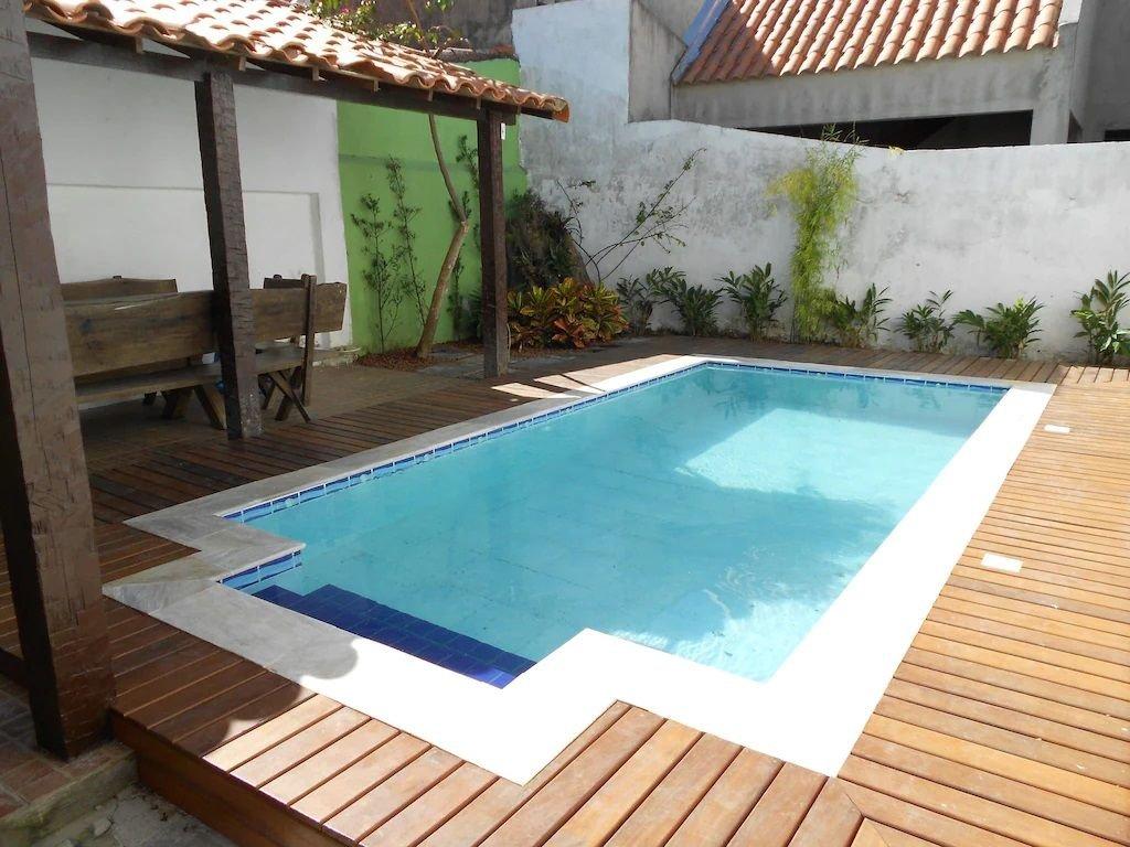 Vista Piscina Charmosa casa com piscina em Búzios