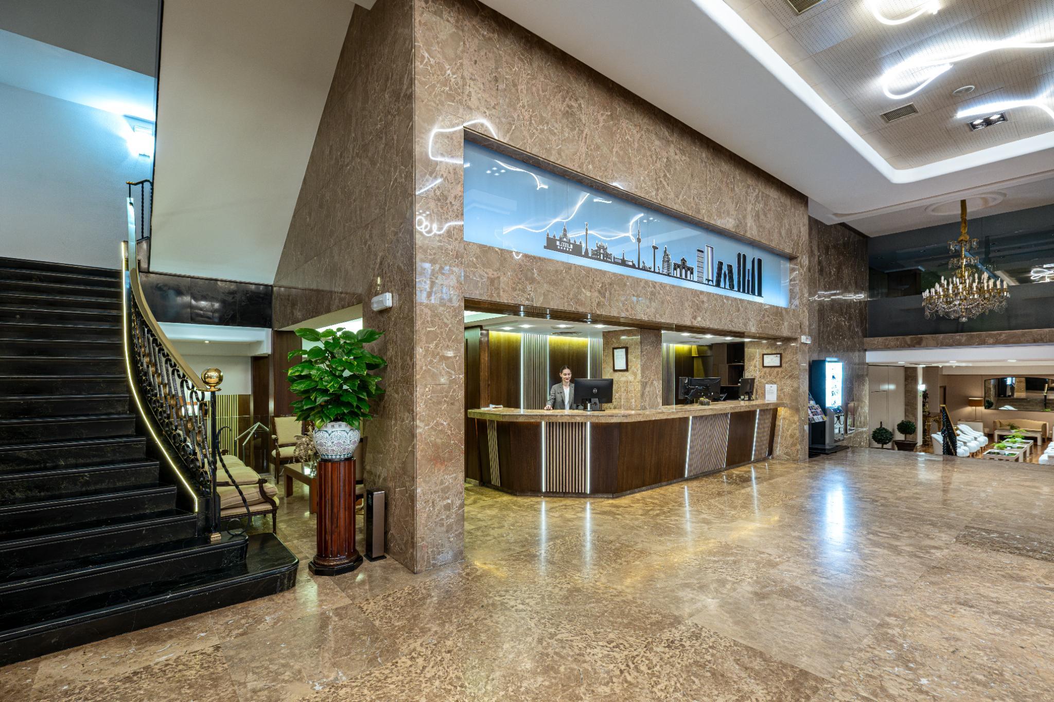 Vista Lobby Hotel Agumar Atocha