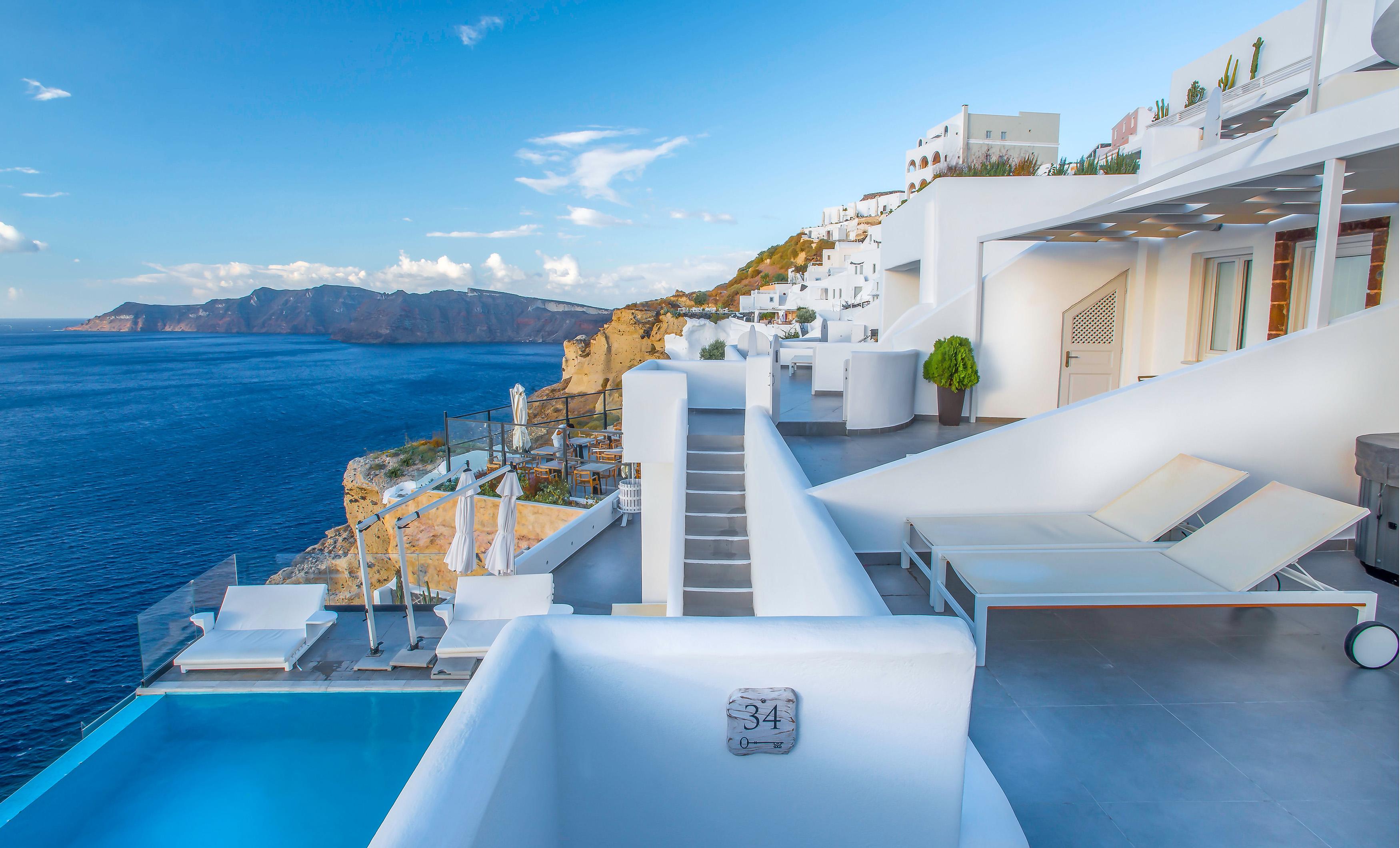 Vista Exterior Santorini Secret Suites & Spa