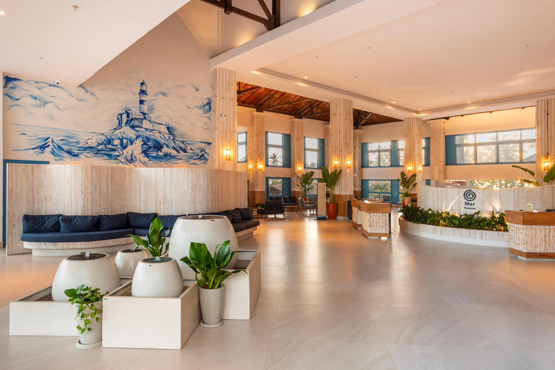 Vista Lobby Sauipe Mar Premium - All Inclusive