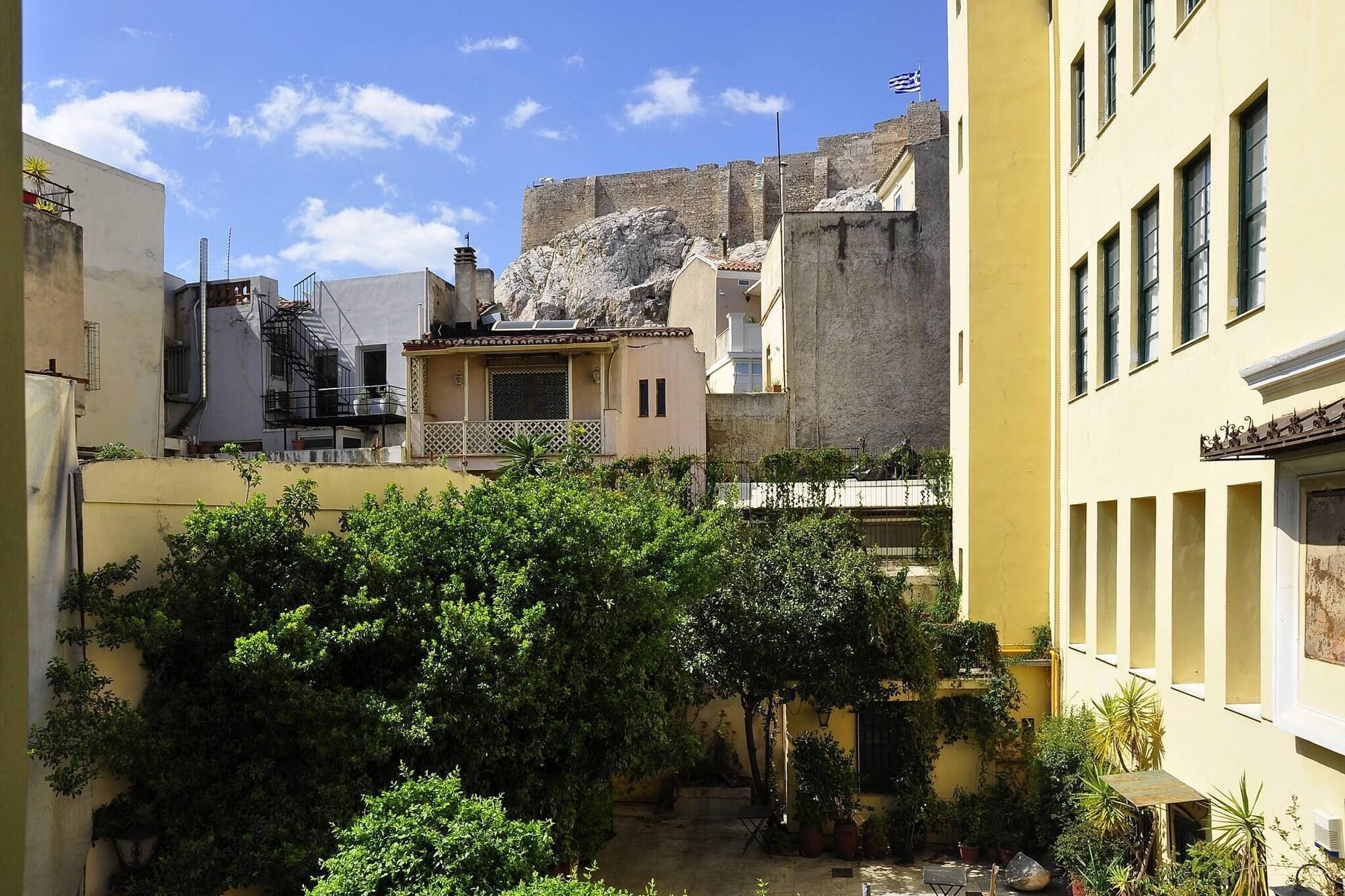 Vista da fachada Athens Smart Apartments