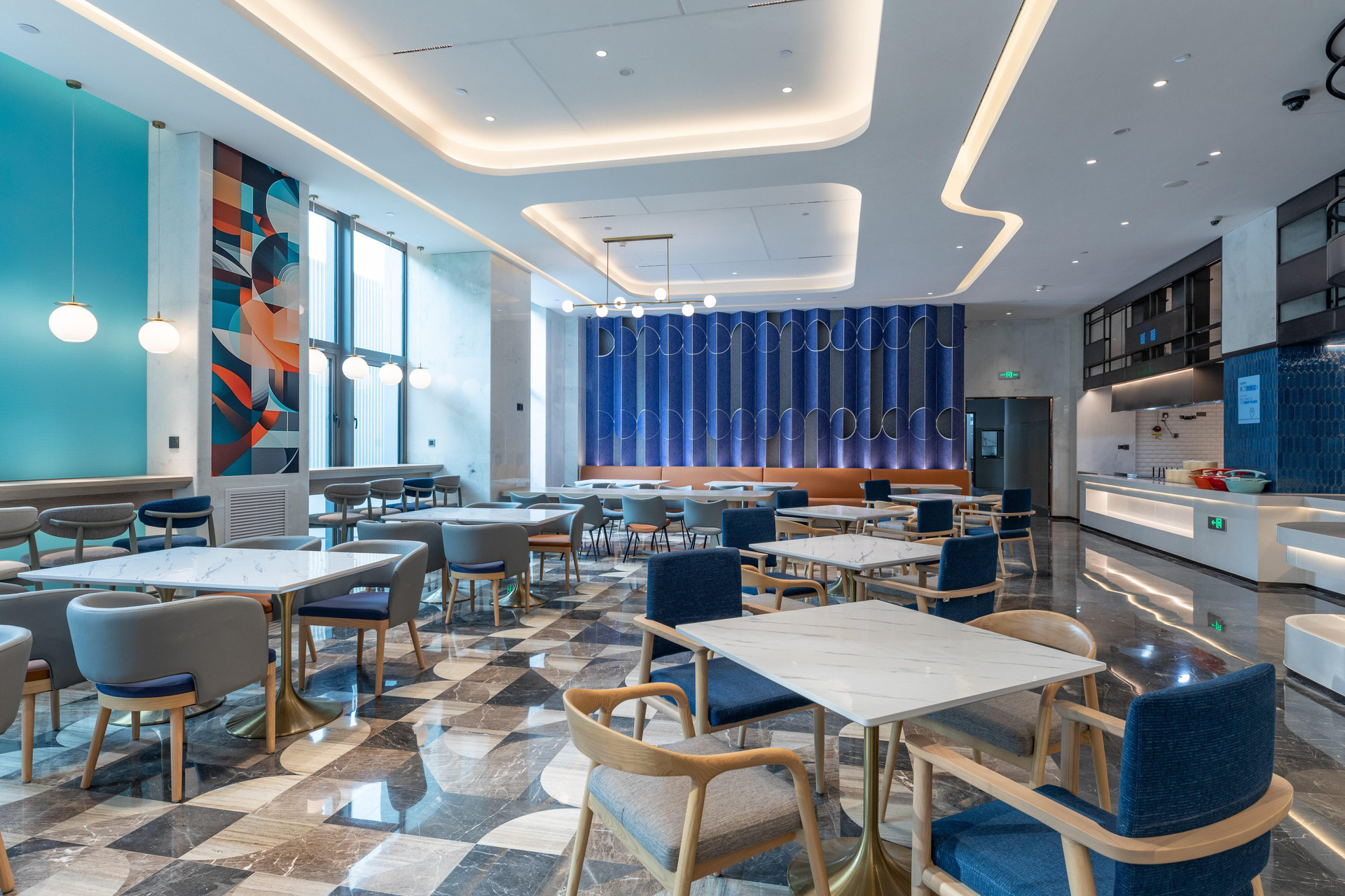 Restaurant Holiday Inn Express Shanghai Changfeng Park by IHG
