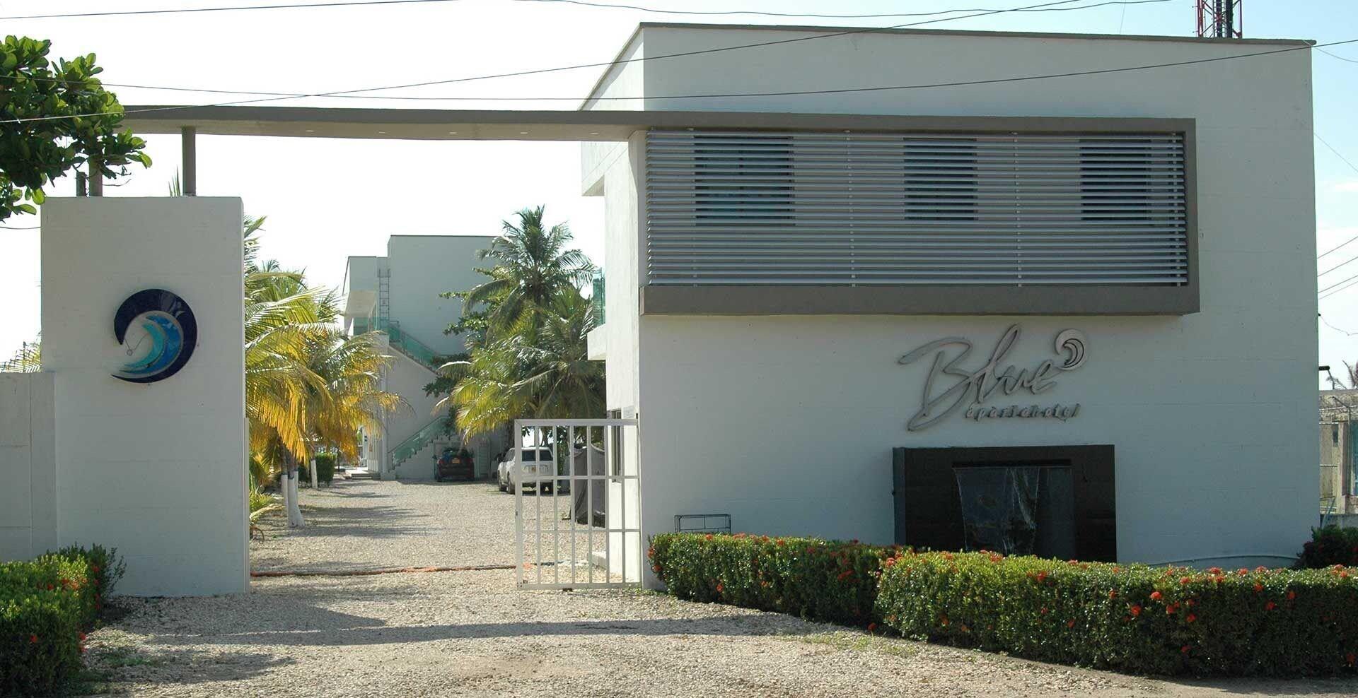 Vista Exterior Apartahotel Blue