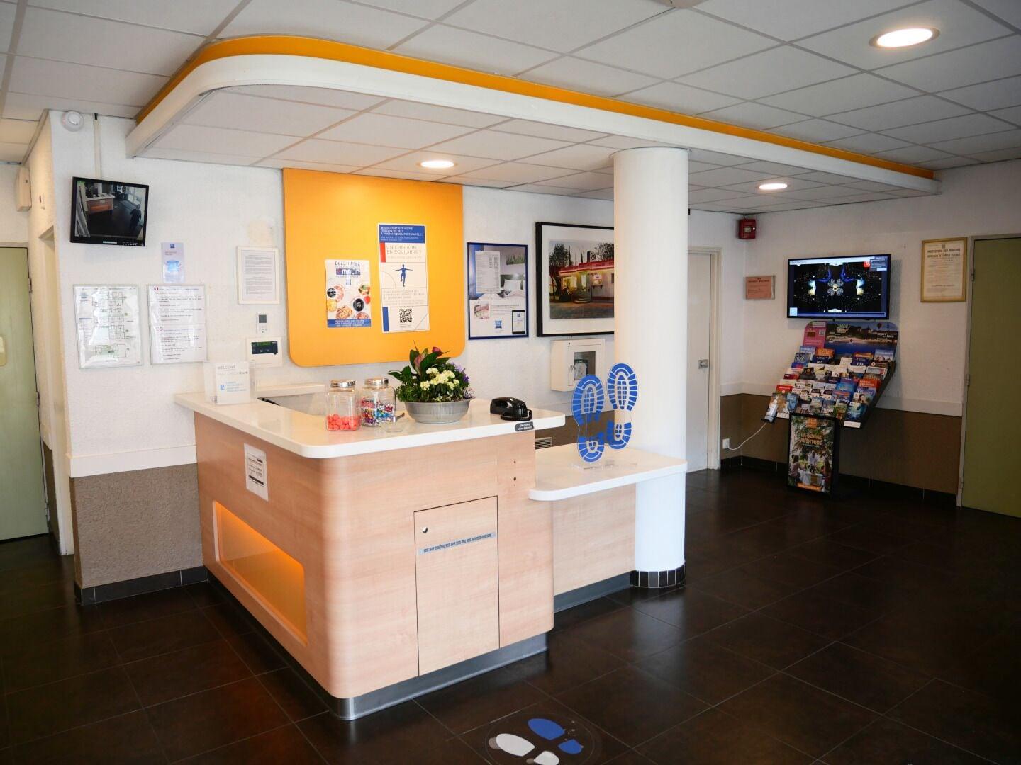 Vista Lobby ibis budget Blois Centre
