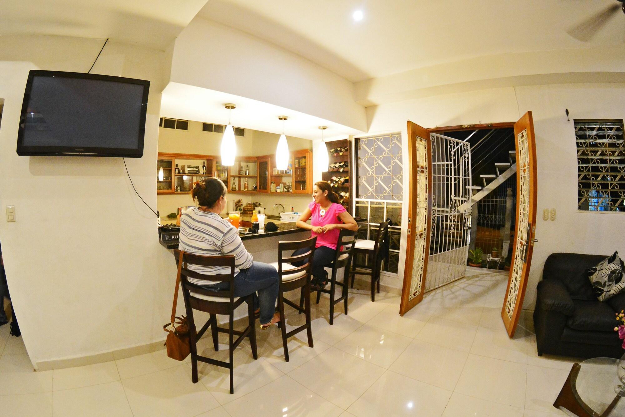 Vista Lobby Hostal Santa Martha