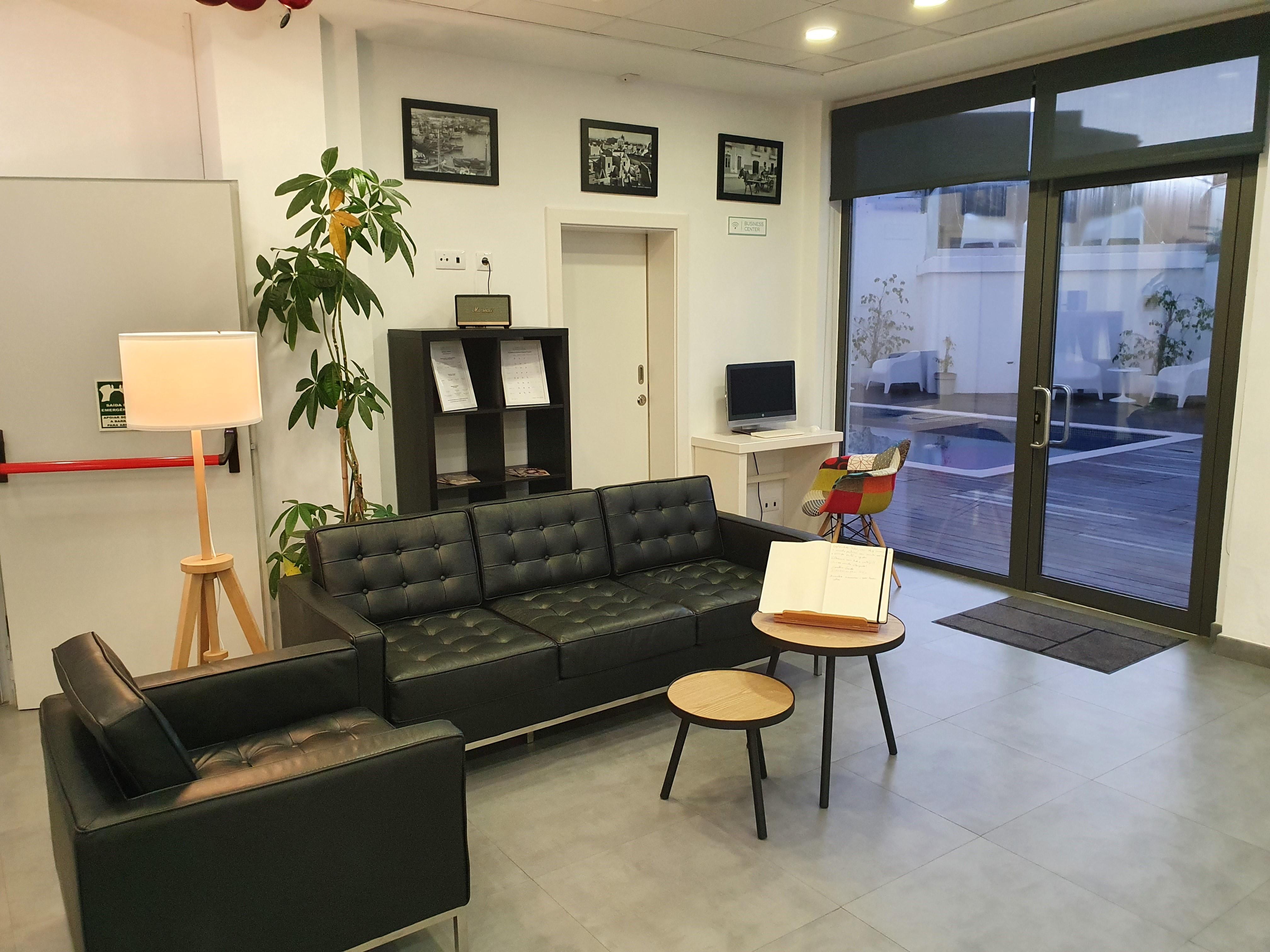 Vista Lobby Hotel Cidade de Olhão