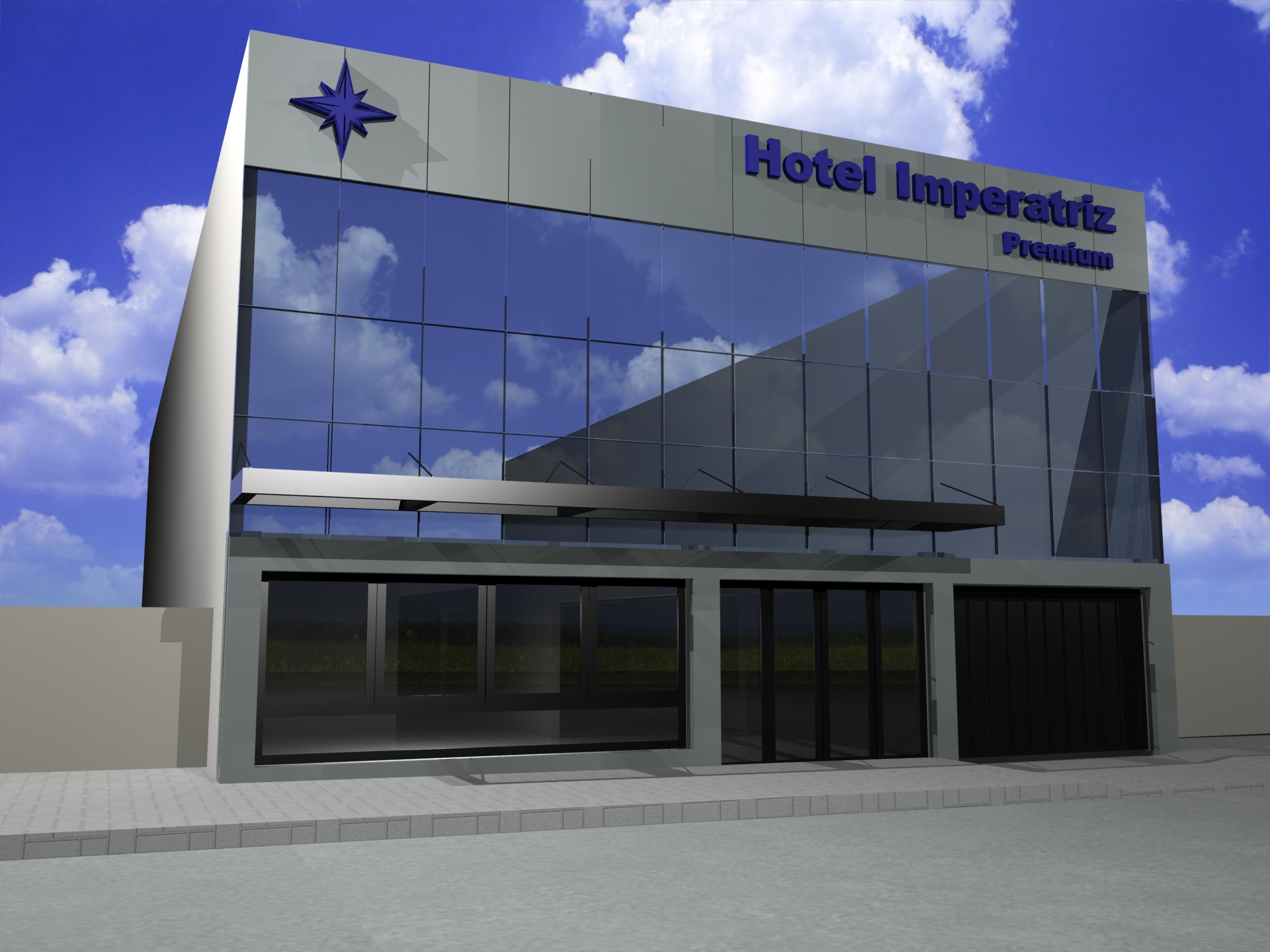 Vista Exterior Hotel Imperatriz Premium