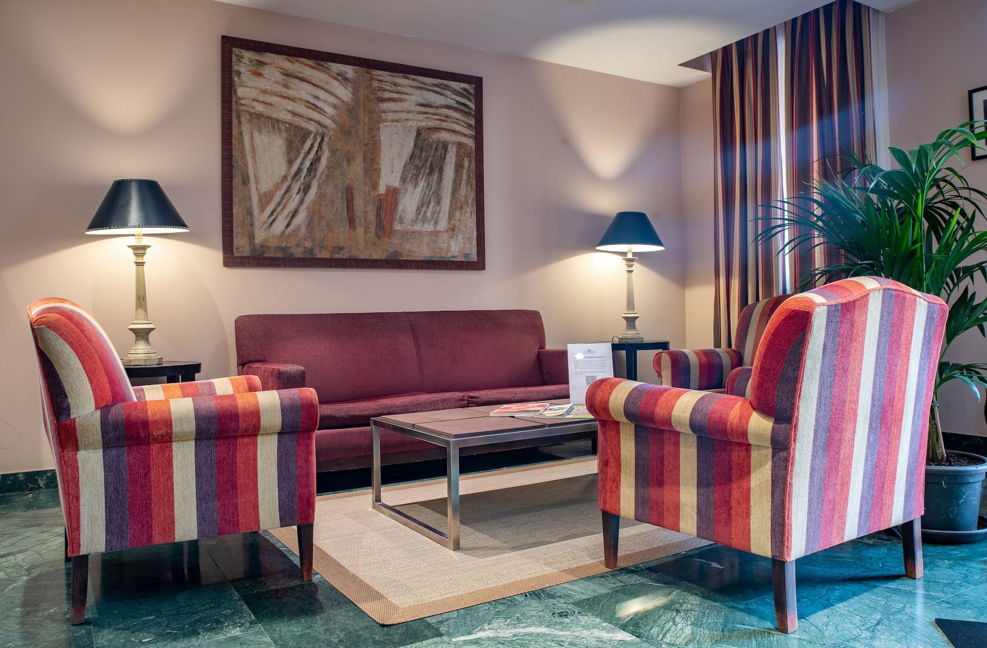 Vista Lobby Hospedium Hotel Casino del Tormes