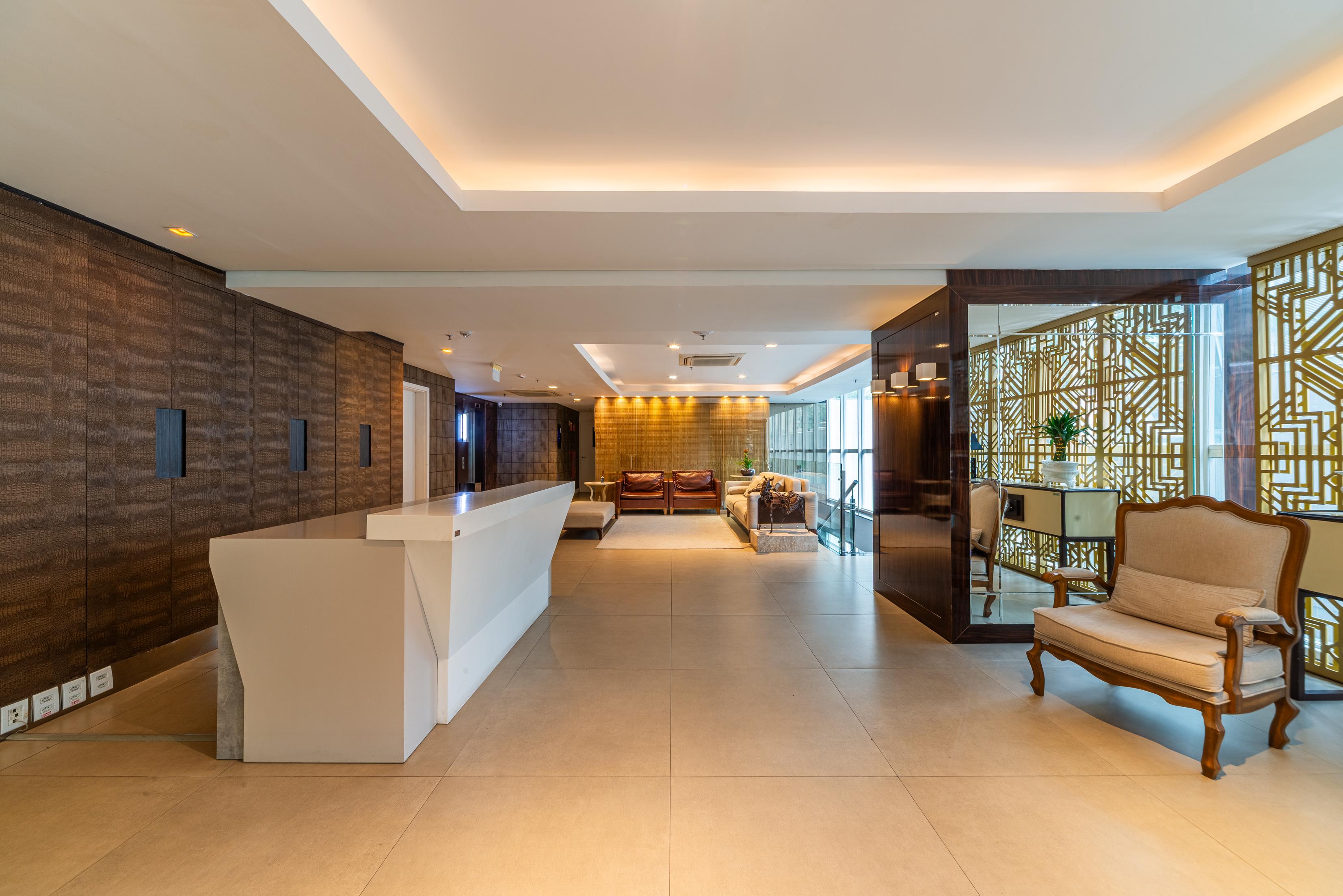 Vista Lobby Hotel Laghetto Moinhos
