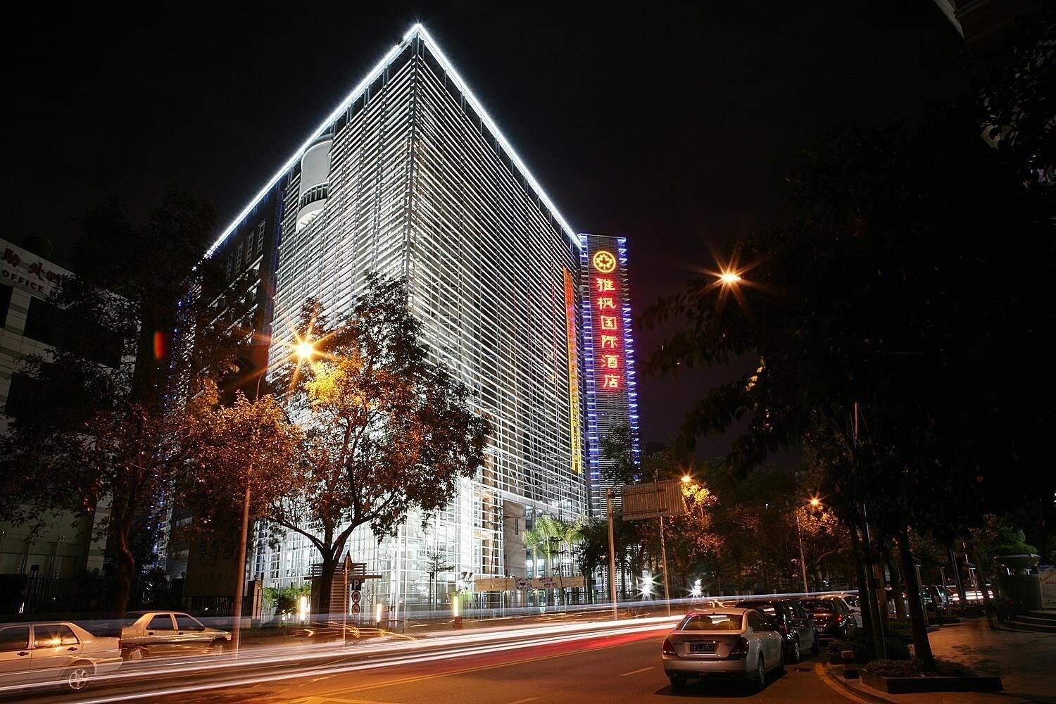 Vista Exterior Lafonte International Hotel - Shenzhen