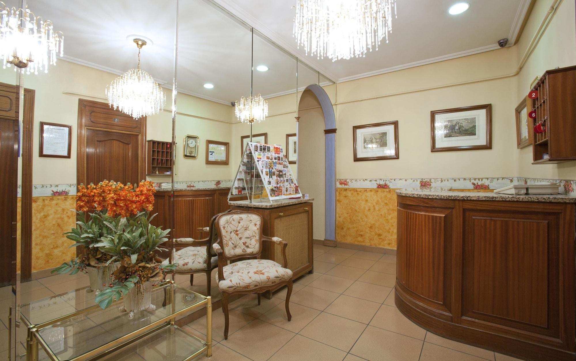 Vista Lobby Hostal Maria Luisa