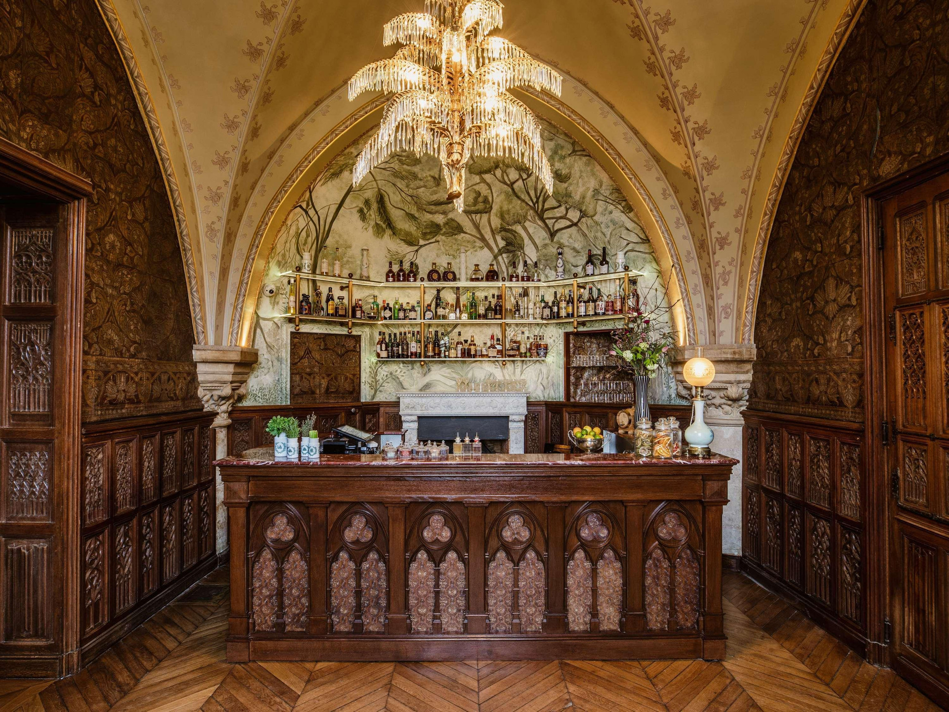 Bar/Salón Abbaye Des Vaux De Cernay
