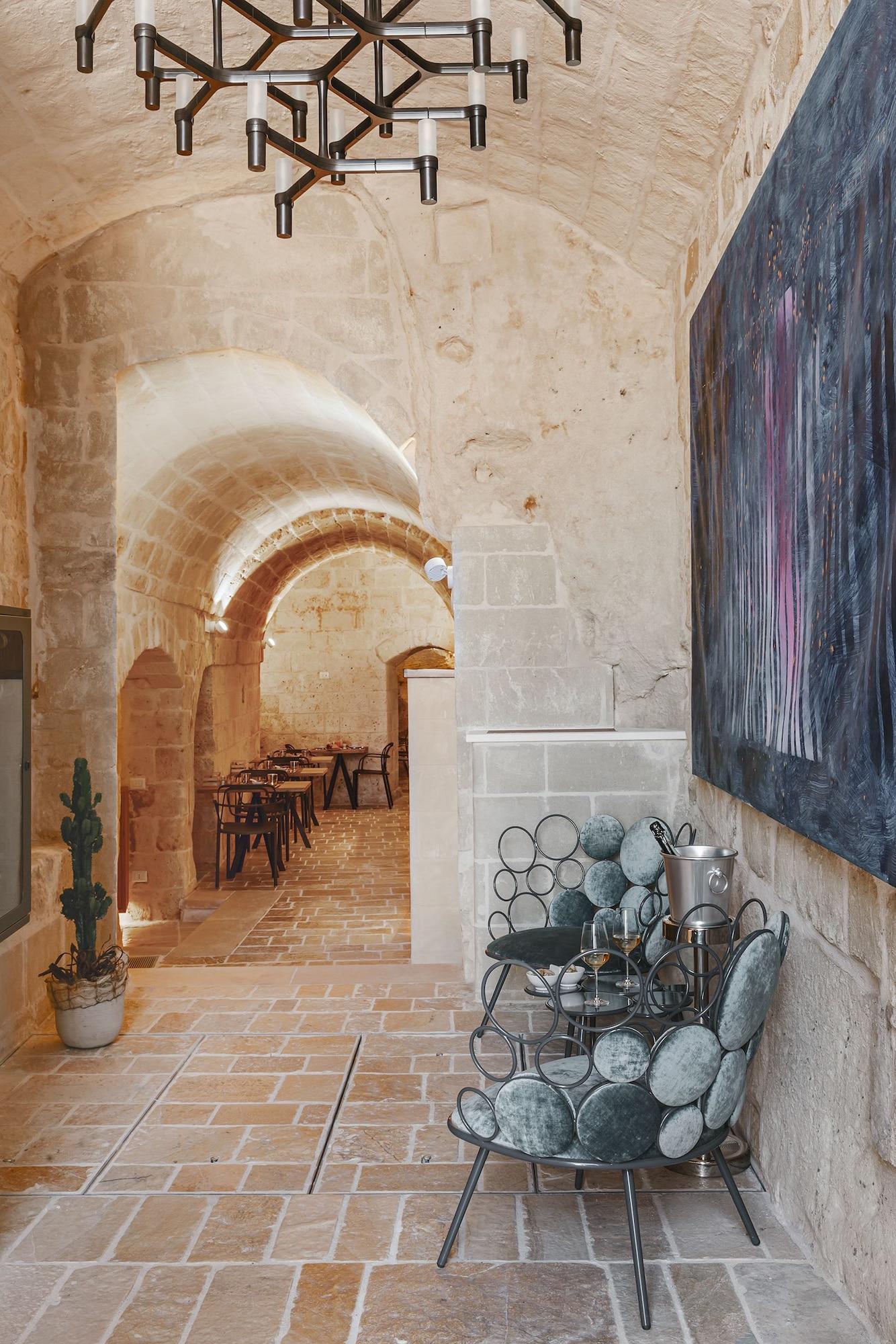 Vista Lobby Cenobio Hotel & SPA Matera