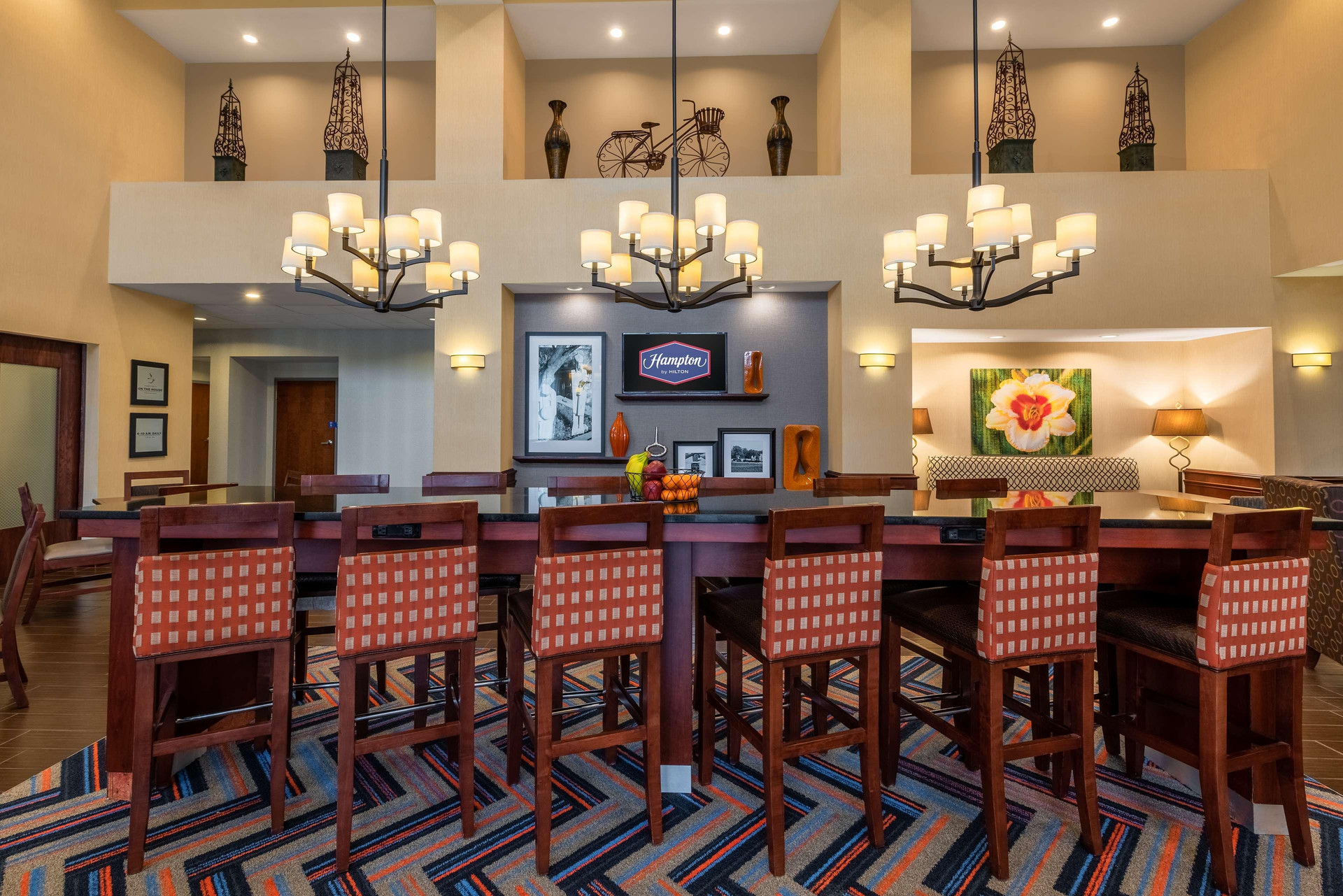 Vista Lobby Hampton Inn & Suites Hopkinsville