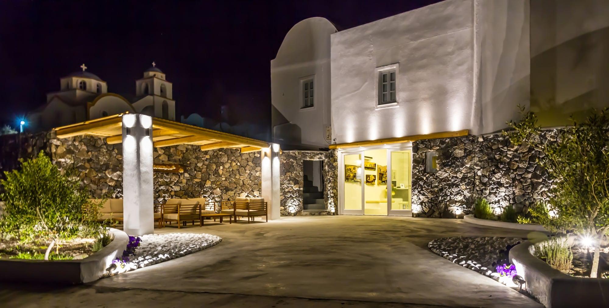 Vista Lobby Oia Suites