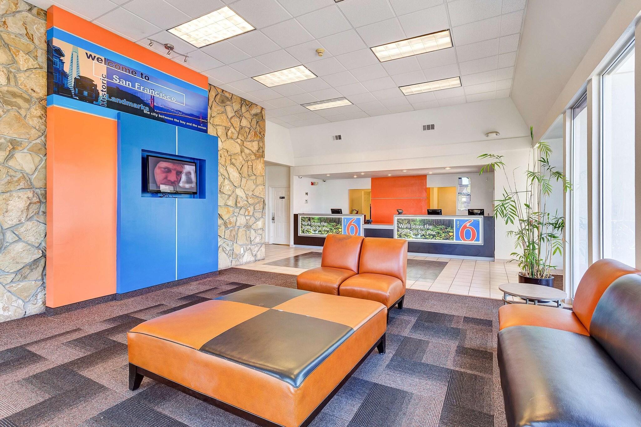 Vista Lobby Motel 6 Belmont, CA - San Francisco - Redwood City