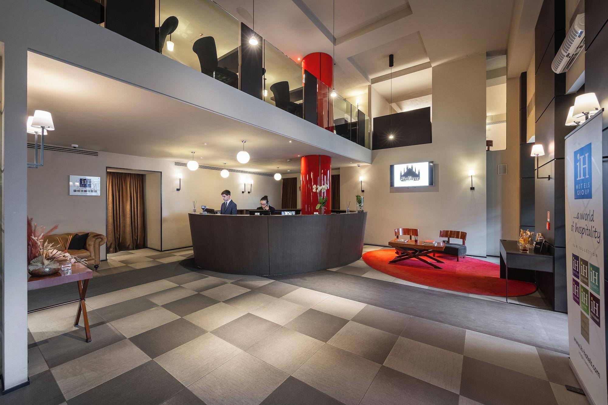 Vista Lobby iH Hotels Milano Ambasciatori