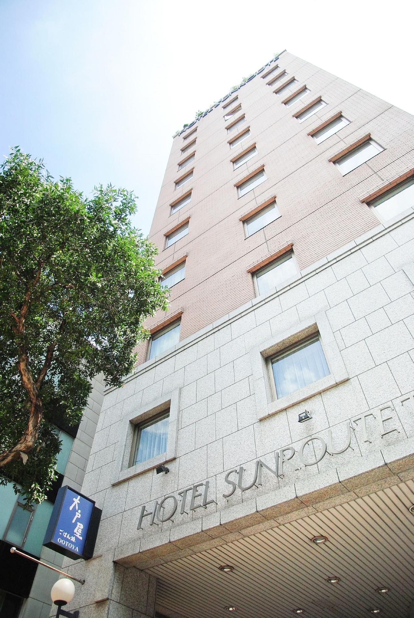 Vista Exterior Hotel Sunroute Taipei